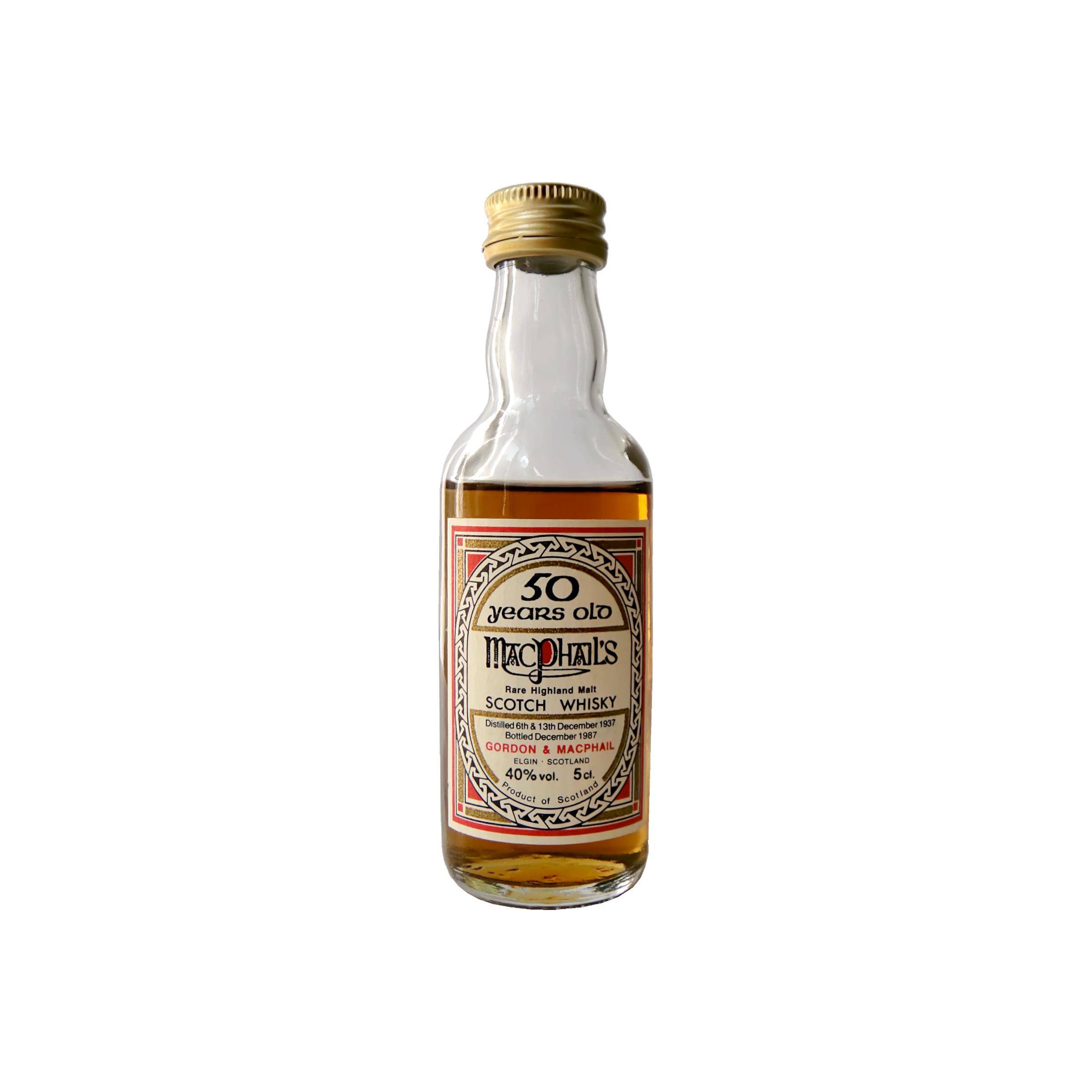 Gordon & MacPhail 1937 50 Years Single Malt Whisky 2