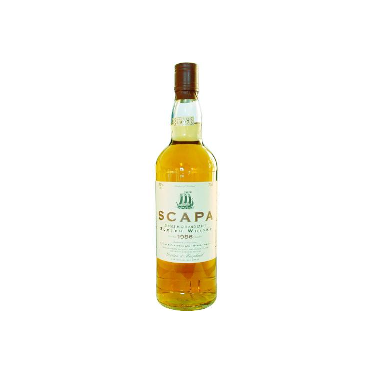 Scapa Licensed Bottling 1986 11 Years Single Malt Whisky