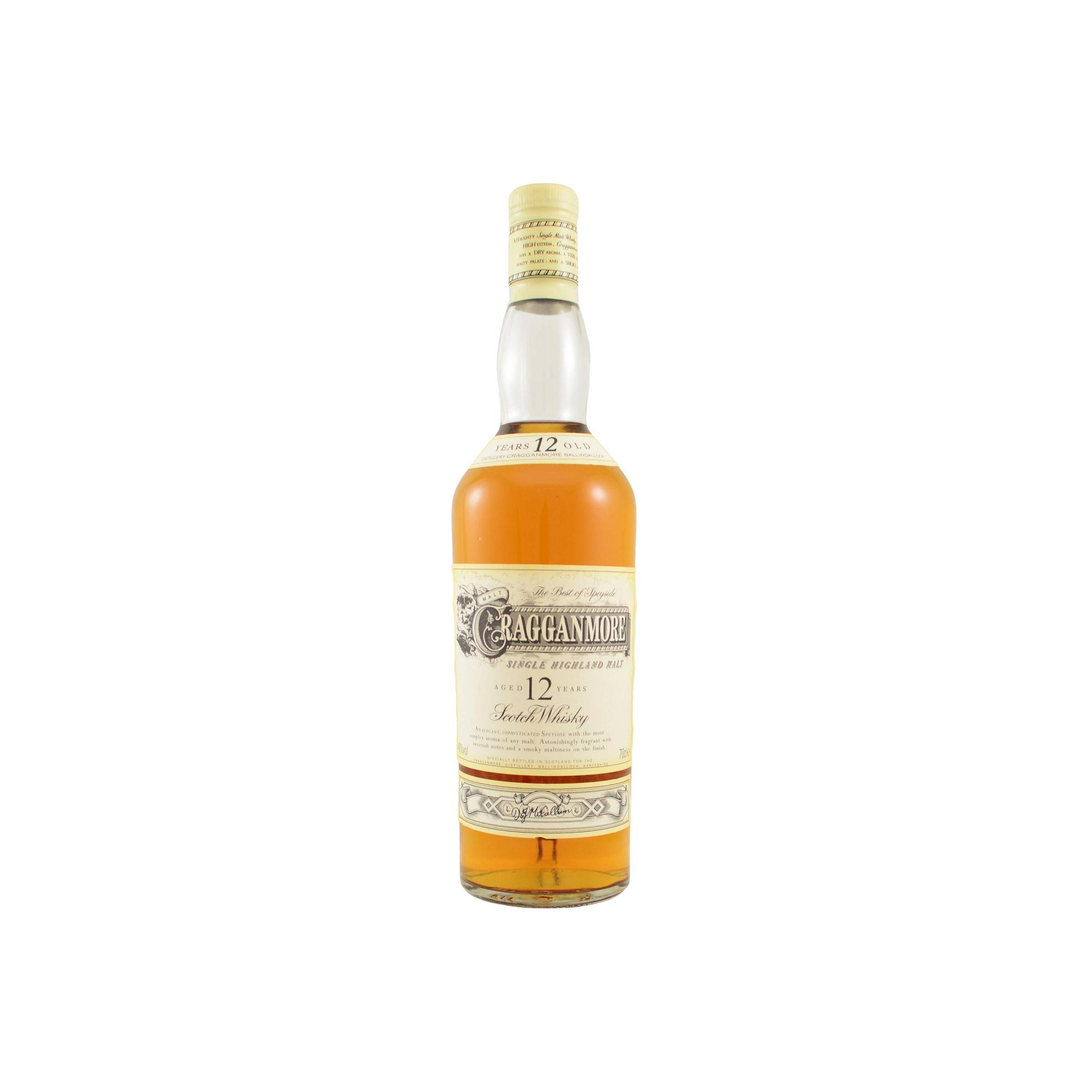 Cragganmore 12 Years Single Malt Whisky