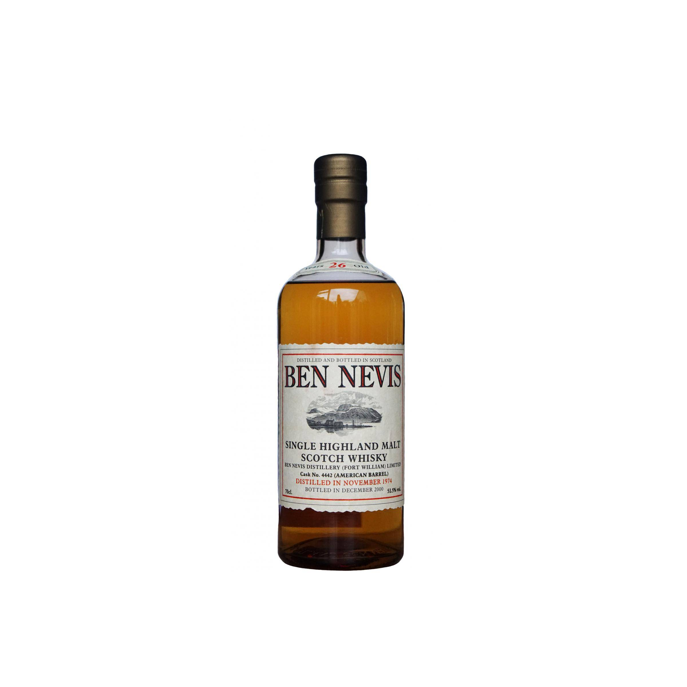 Ben Nevis 1974 26 Years Single Malt Whisky