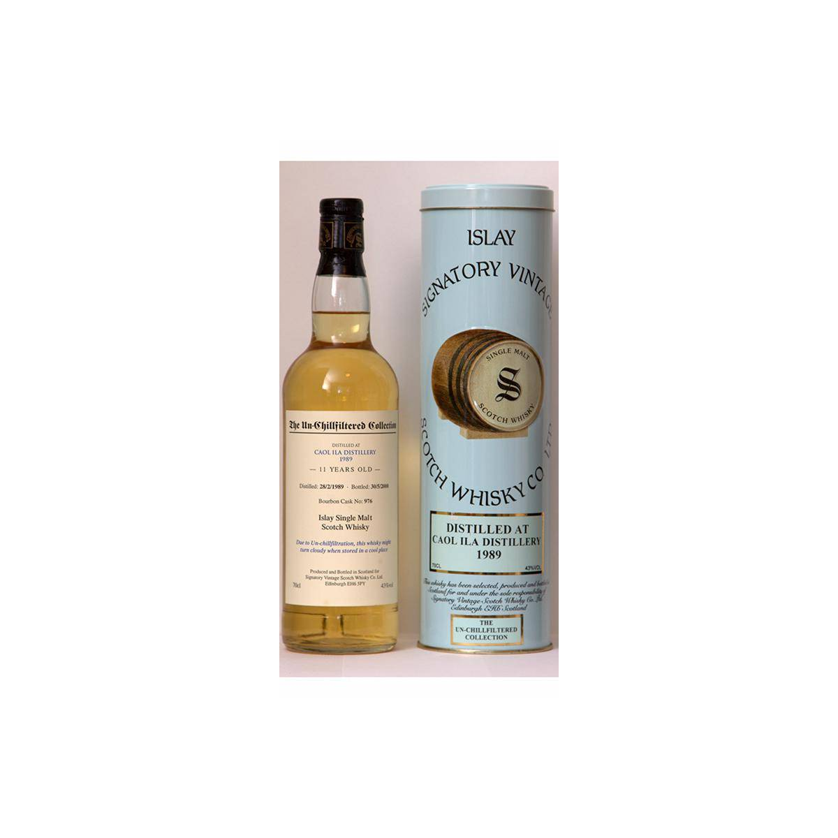 Caol Ila The Un-Chillfiltered Collection 1989 11 Years Single Malt Whisky 2