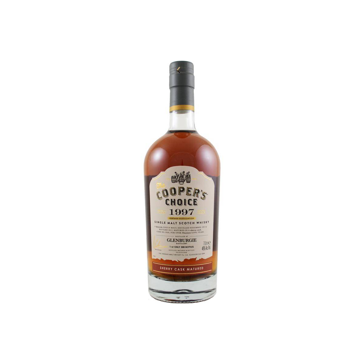 Glenburgie The Cooper's Choice 1997 19 Years Single Malt Whisky