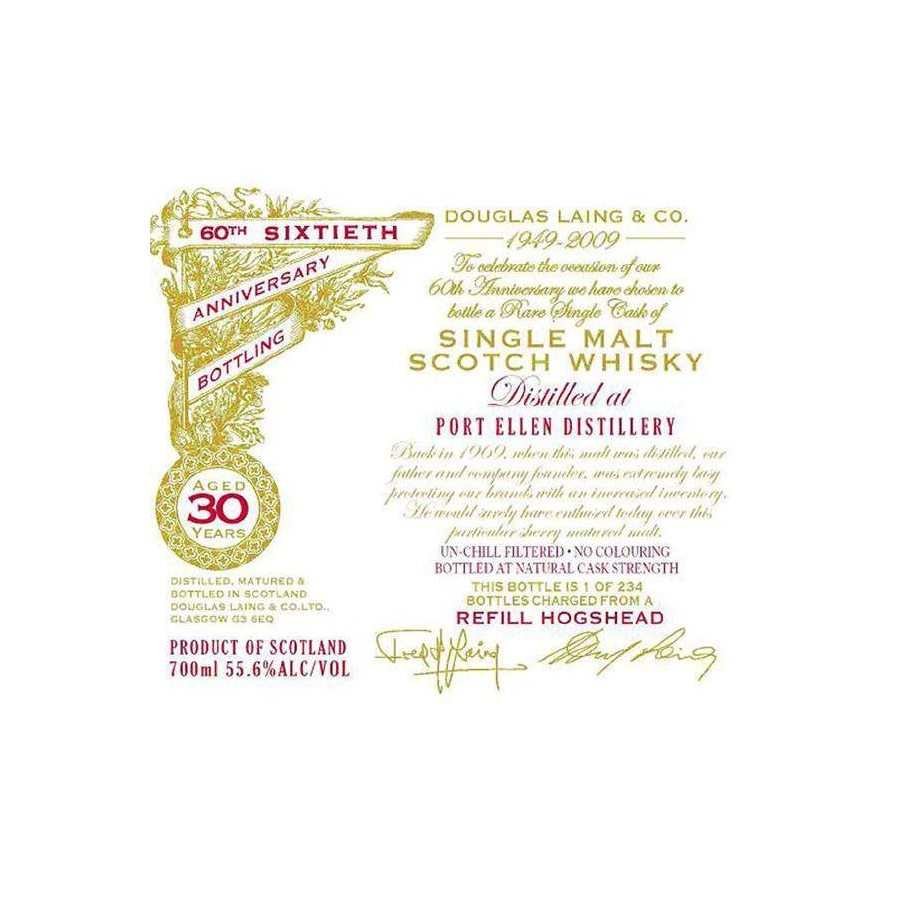 Port Ellen 30 Years Single Malt Whisky 2