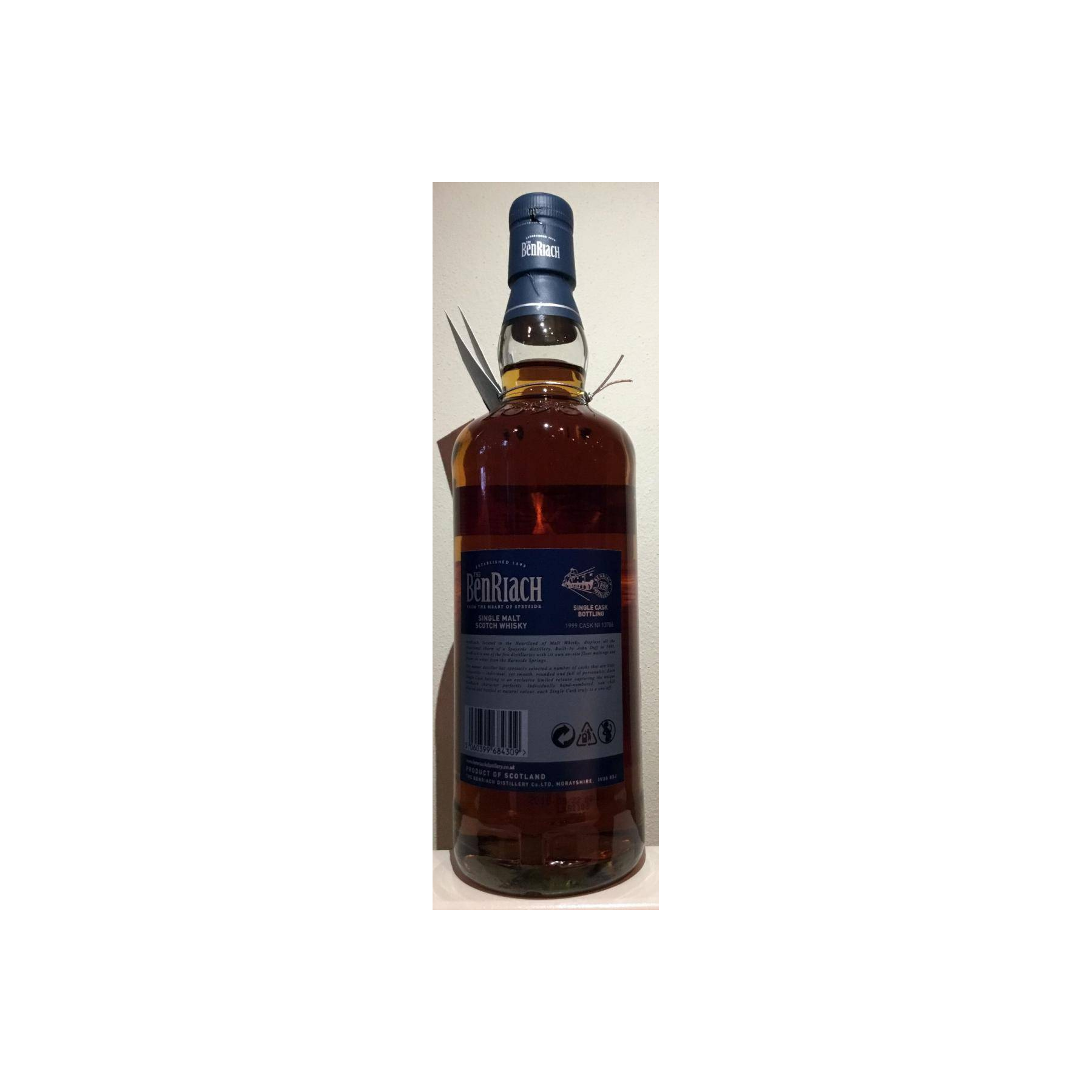 BenRiach Individual Cask Bottling 1999 17 Years Single Malt Whisky 2
