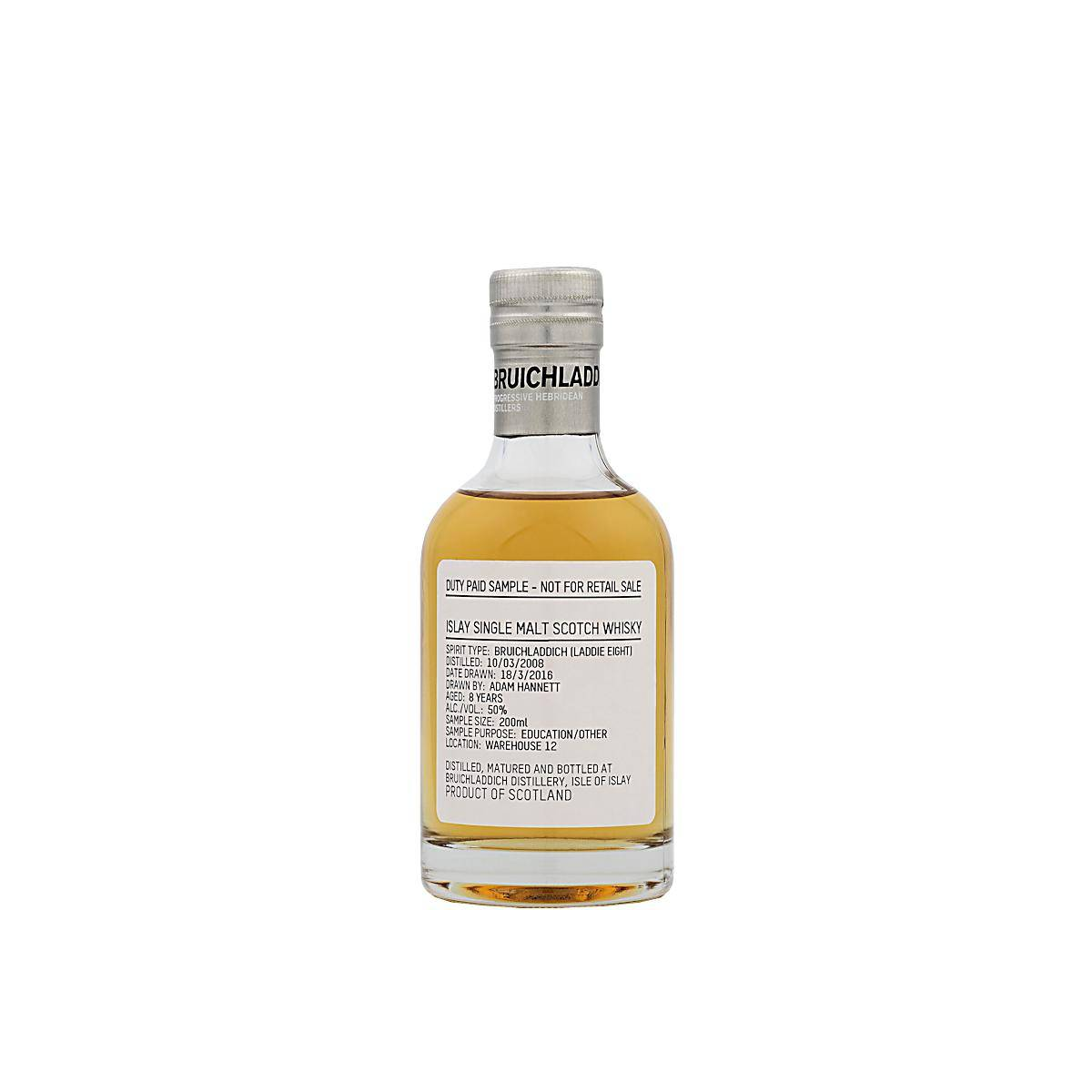 Bruichladdich 2008 8 Years Single Malt Whisky