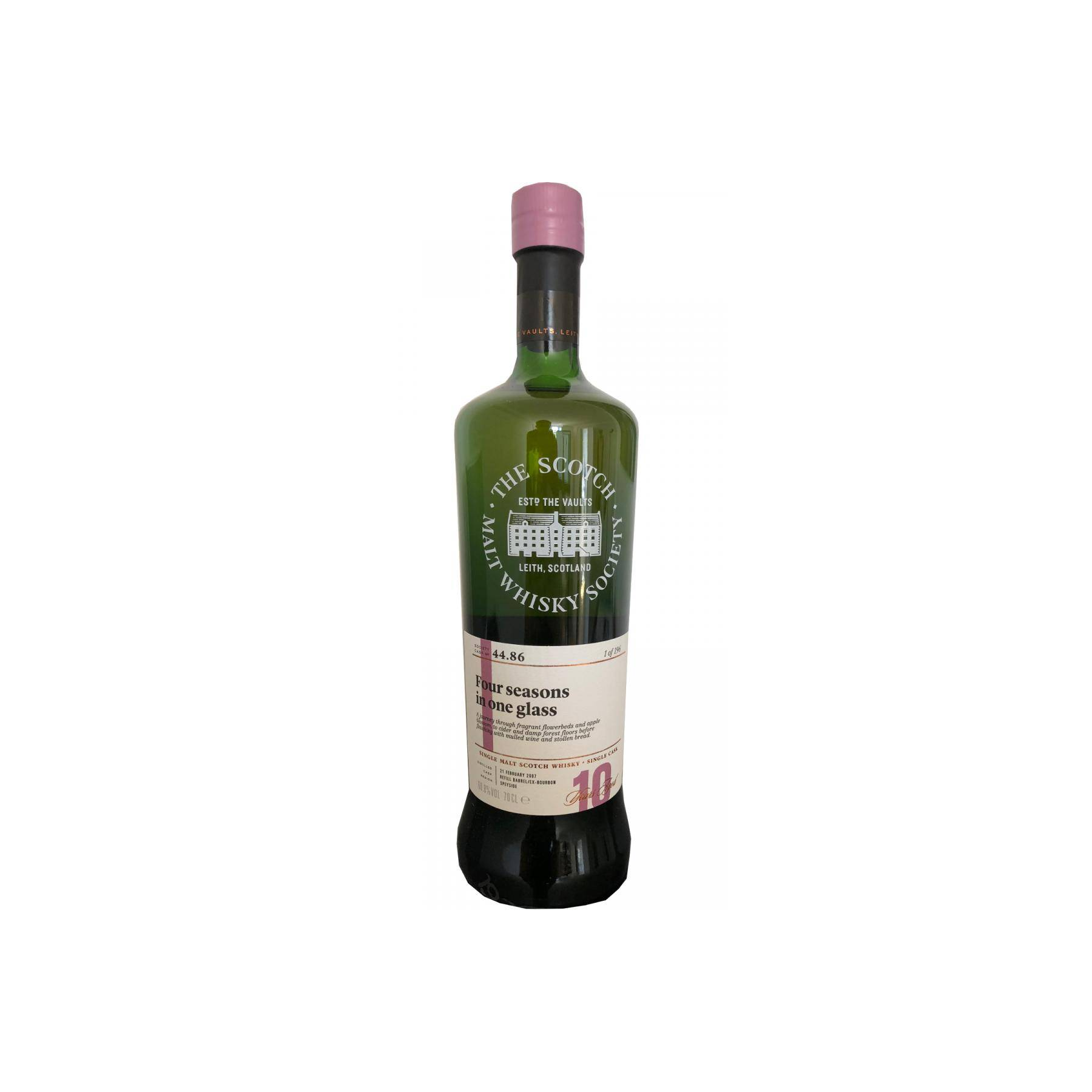 The Scotch Malt Whisky Society 2007 10 Years Single Malt Whisky