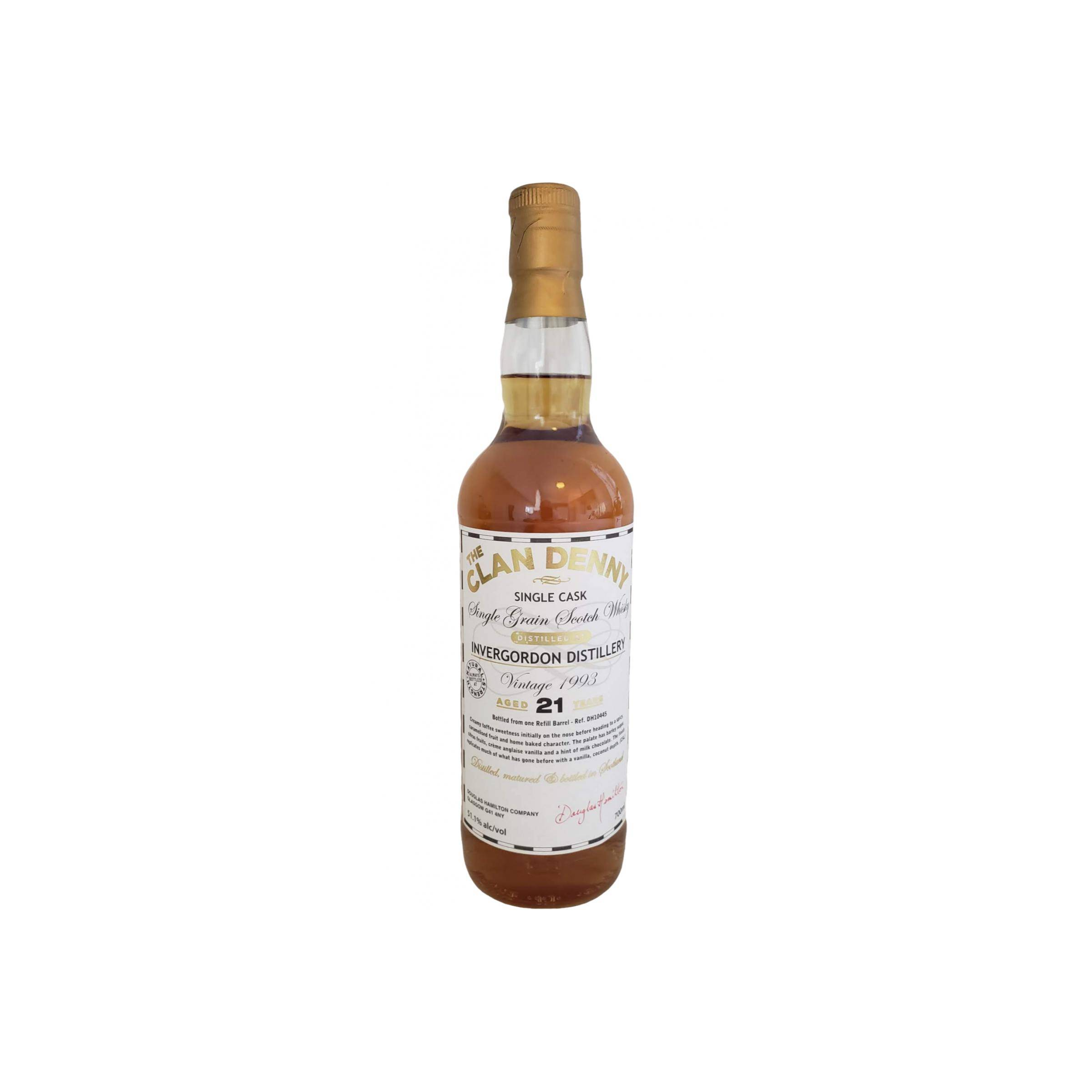 Invergordon 1993 21 Years Single Grain Whisky 2