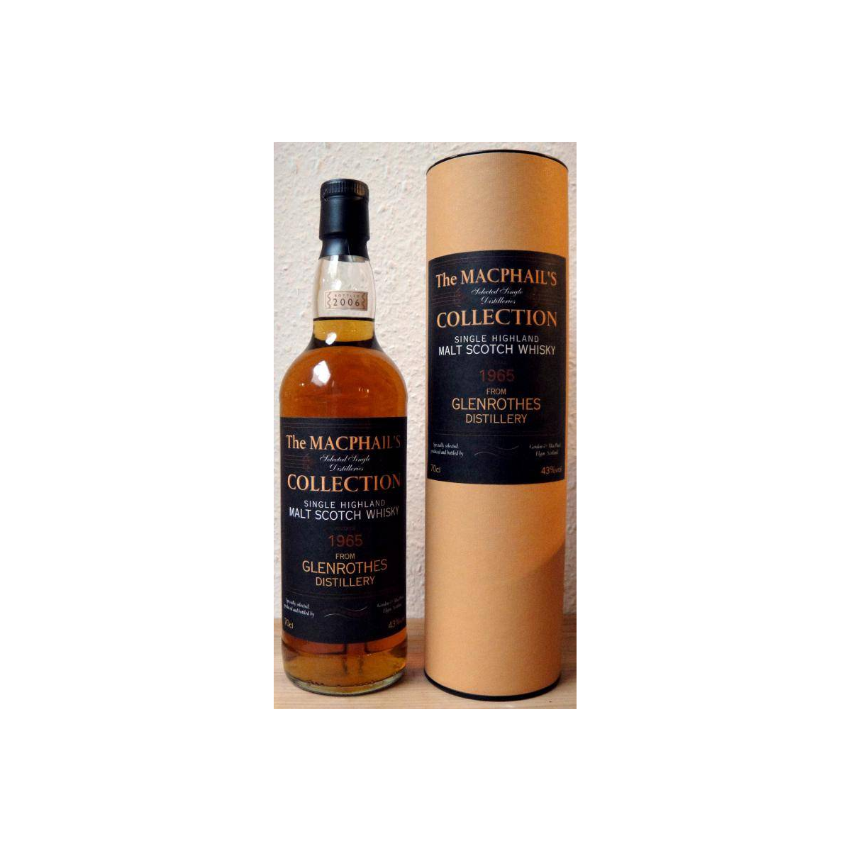 The Glenrothes 1965 40 Years Single Malt Whisky 2