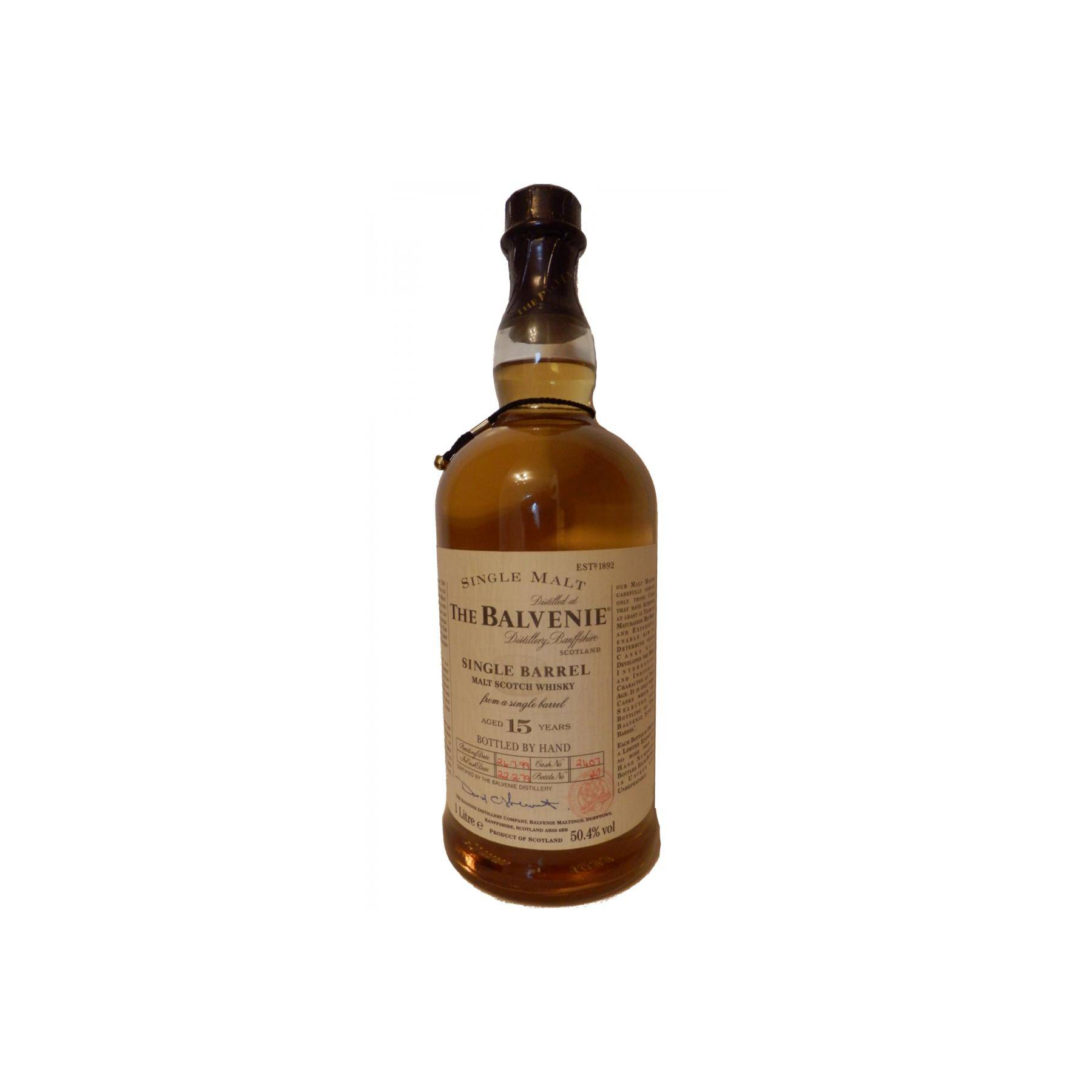 The Balvenie Single Cask 1979 15 Years Single Malt Whisky