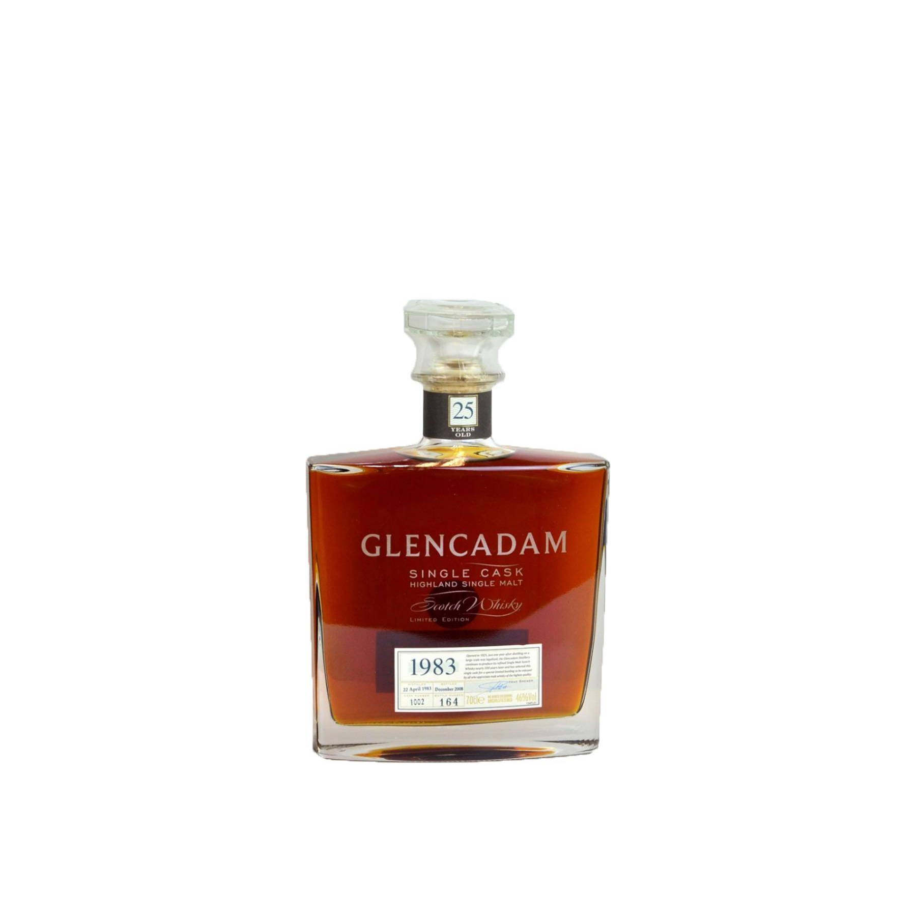 Glencadam Single Cask 1983 25 Years Single Malt Whisky