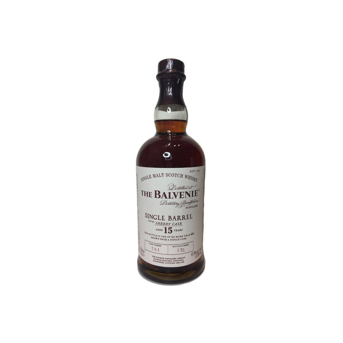 The Balvenie 15 Years Single Malt Whisky
