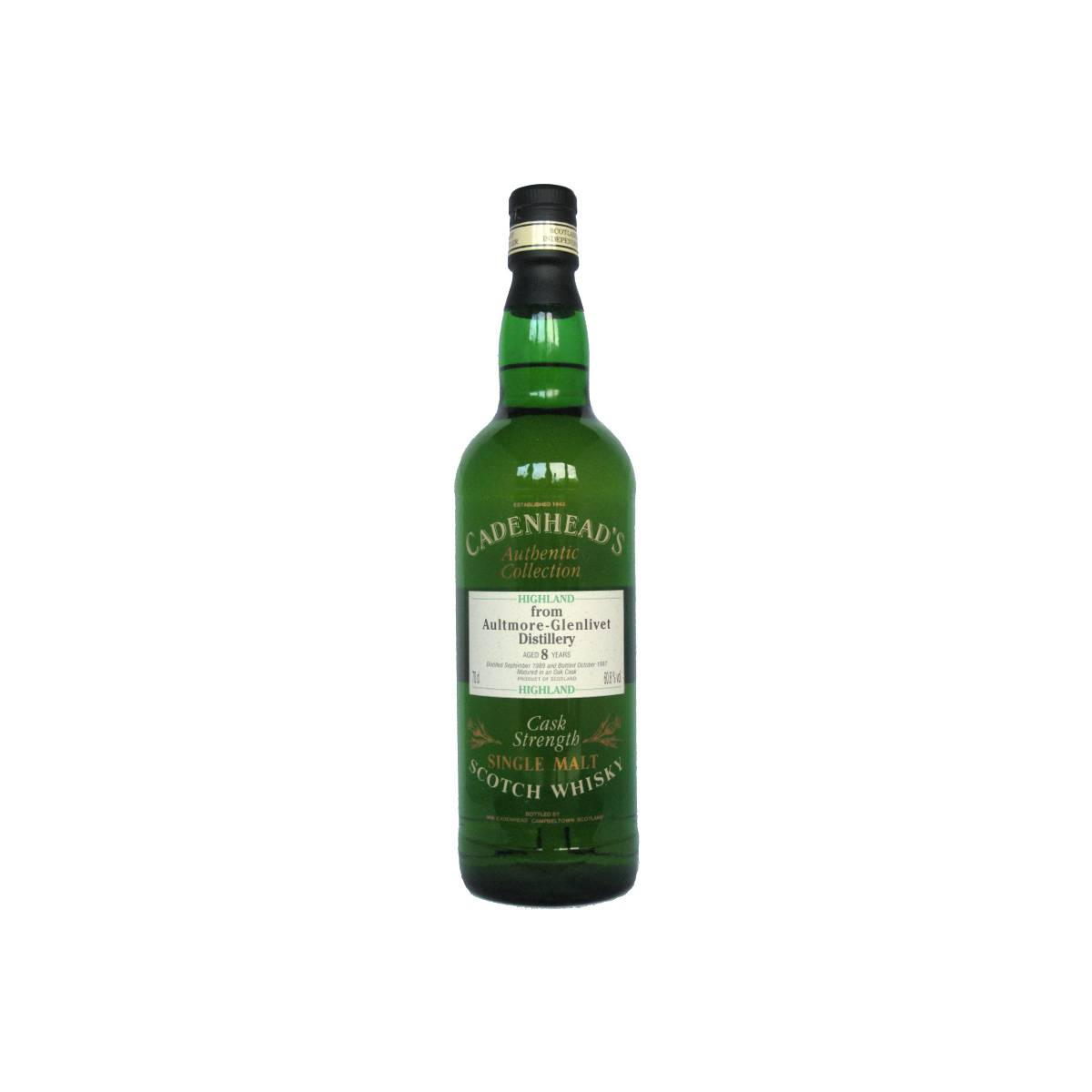 Aultmore Authentic Collection 1989 8 Years Single Malt Whisky