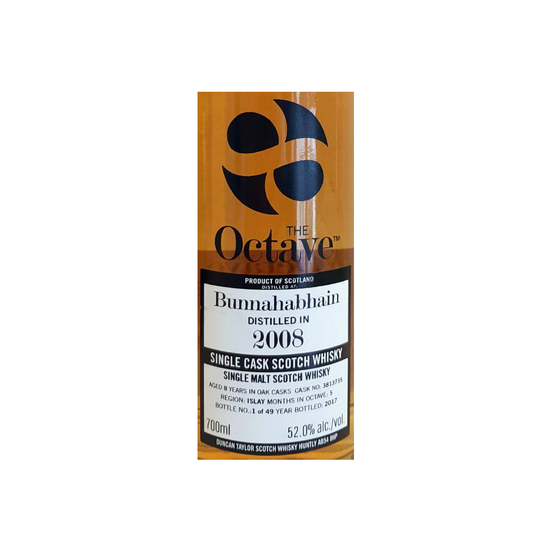 Bunnahabhain The Octave 2008 8 Years Single Malt Whisky 2