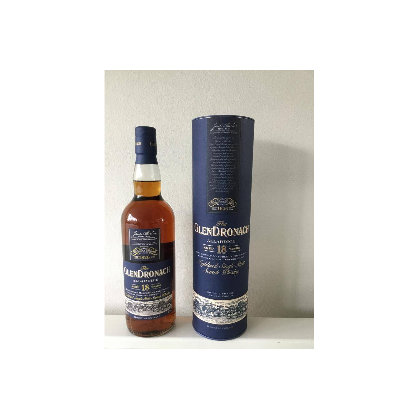 GlenDronach 18 Years Single Malt Whisky