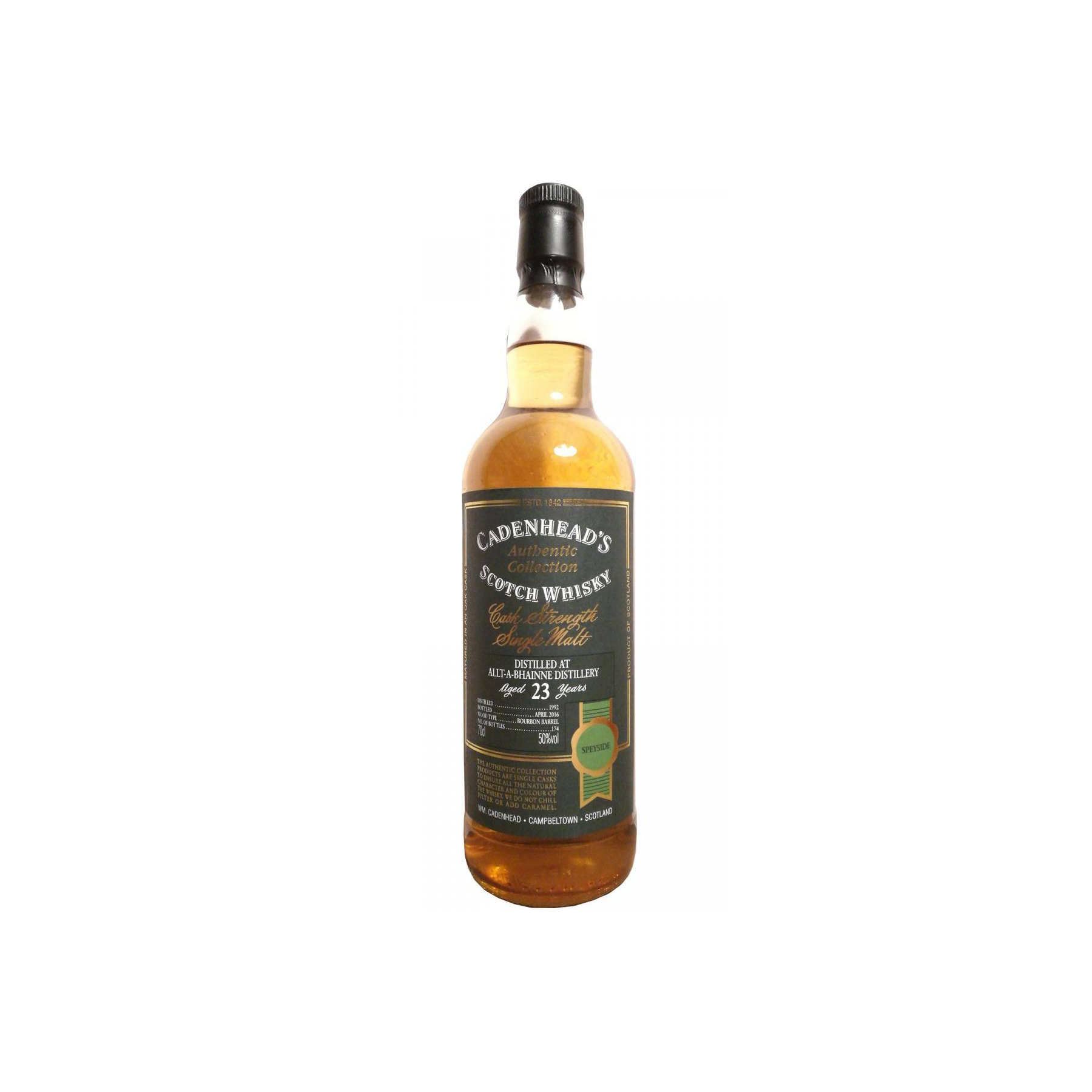 Allt-A-Bhainne Authentic Collection 1992 23 Years Single Malt Whisky