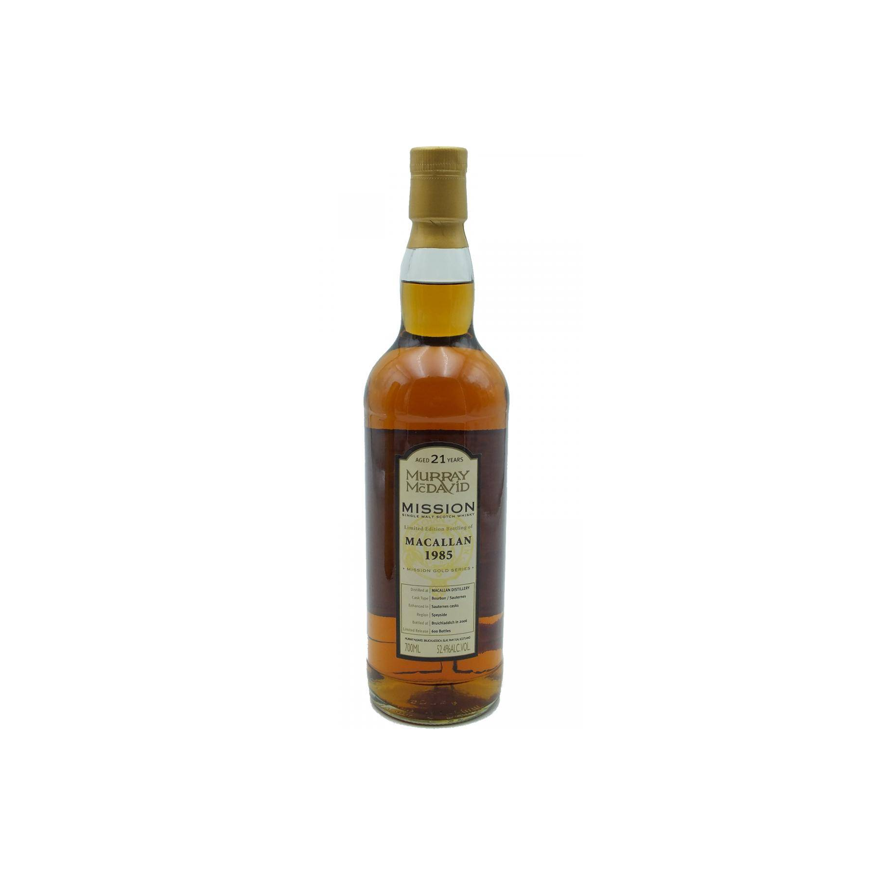 The Macallan 1985 21 Years Single Malt Whisky