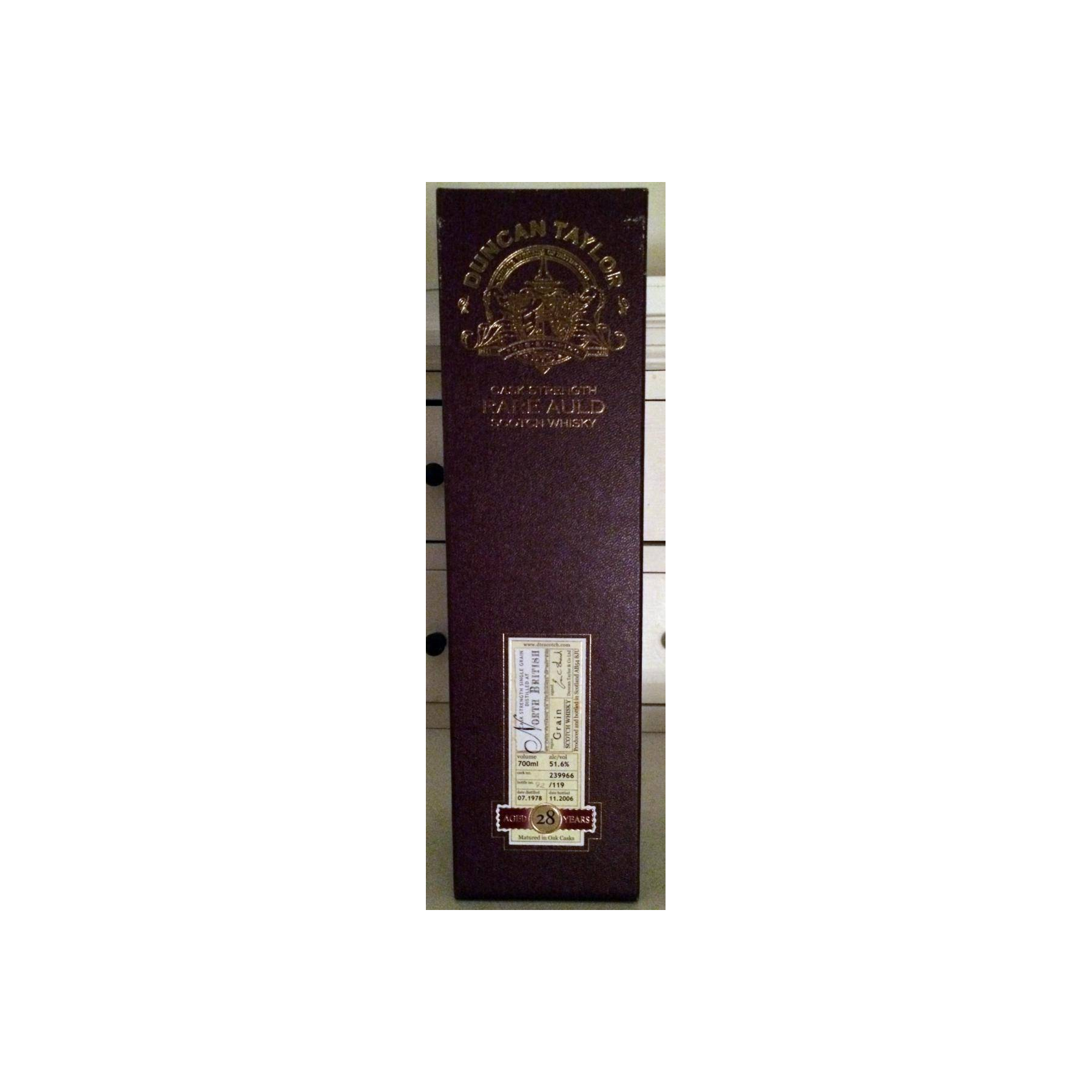 North British Rare Auld 1978 28 Years Single Grain Whisky