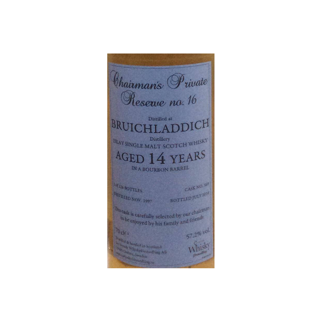 Bruichladdich 2001 14 Years Single Malt Whisky 2