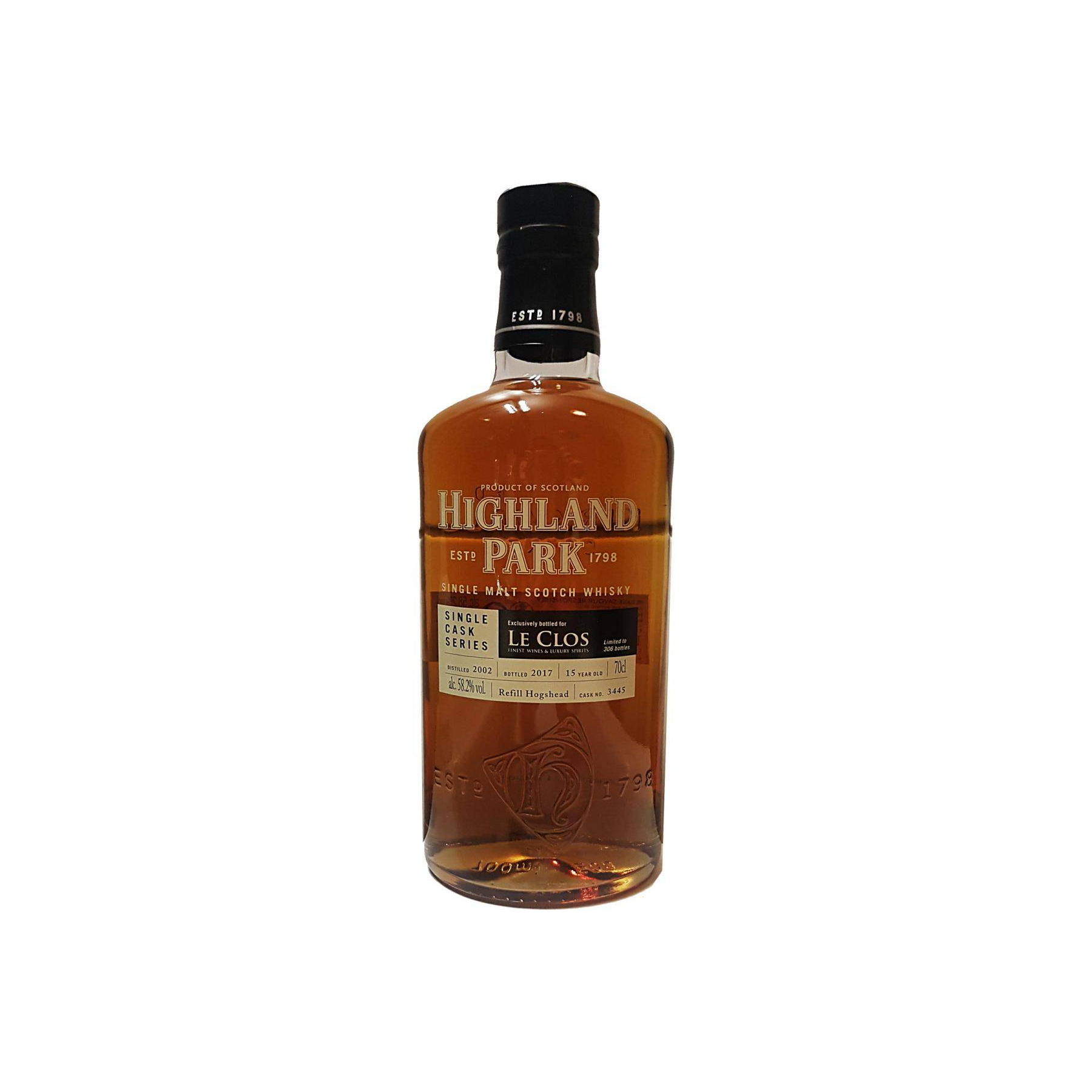 Highland Park Single Cask 2002 15 Years Single Malt Whisky