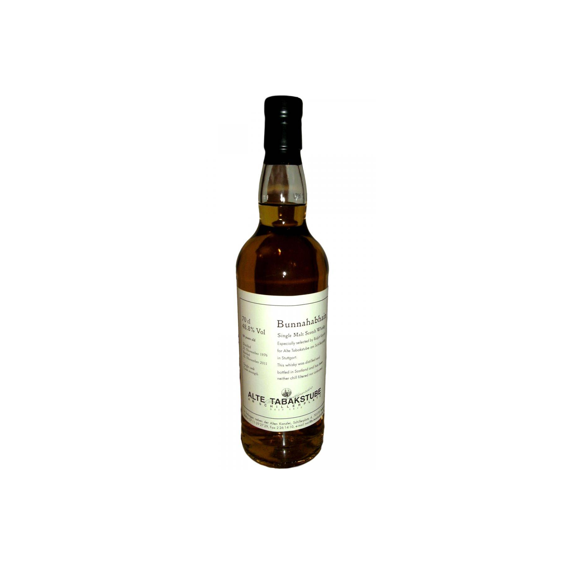 Bunnahabhain 1976 34 Years Single Malt Whisky