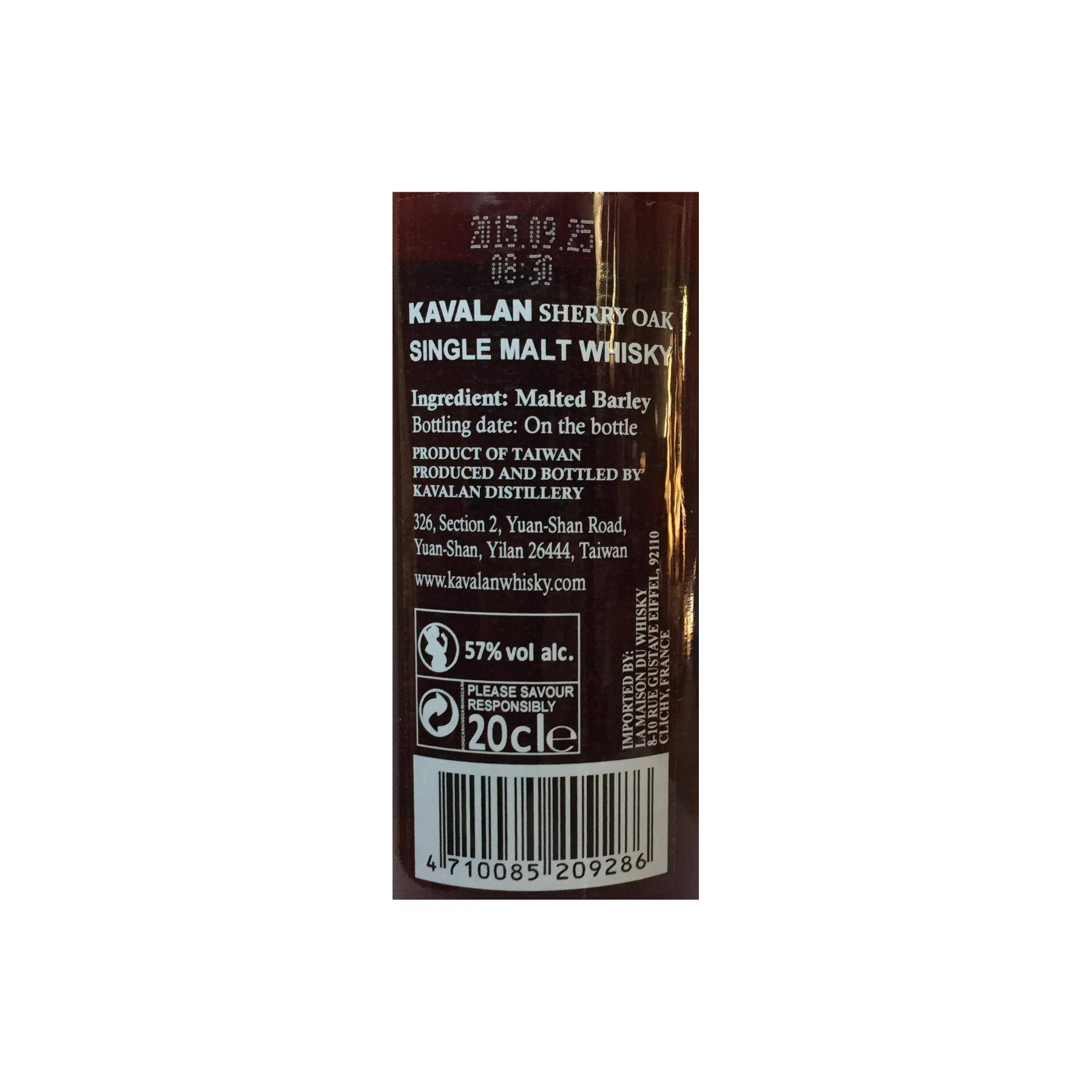 Kavalan Single Malt Whisky 2
