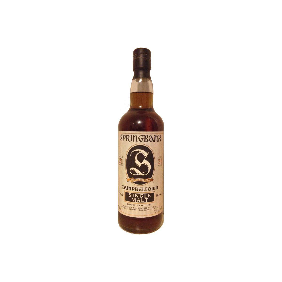 Springbank 21 Years Single Malt Whisky