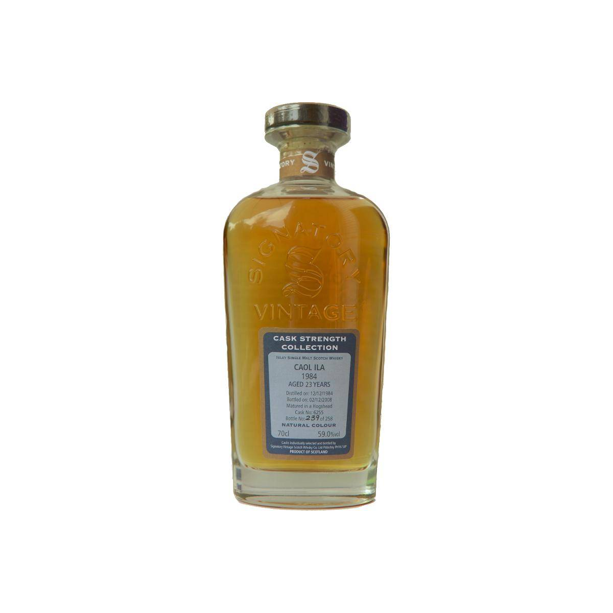 Caol Ila Cask Strength Collection 1984 23 Years Single Malt Whisky