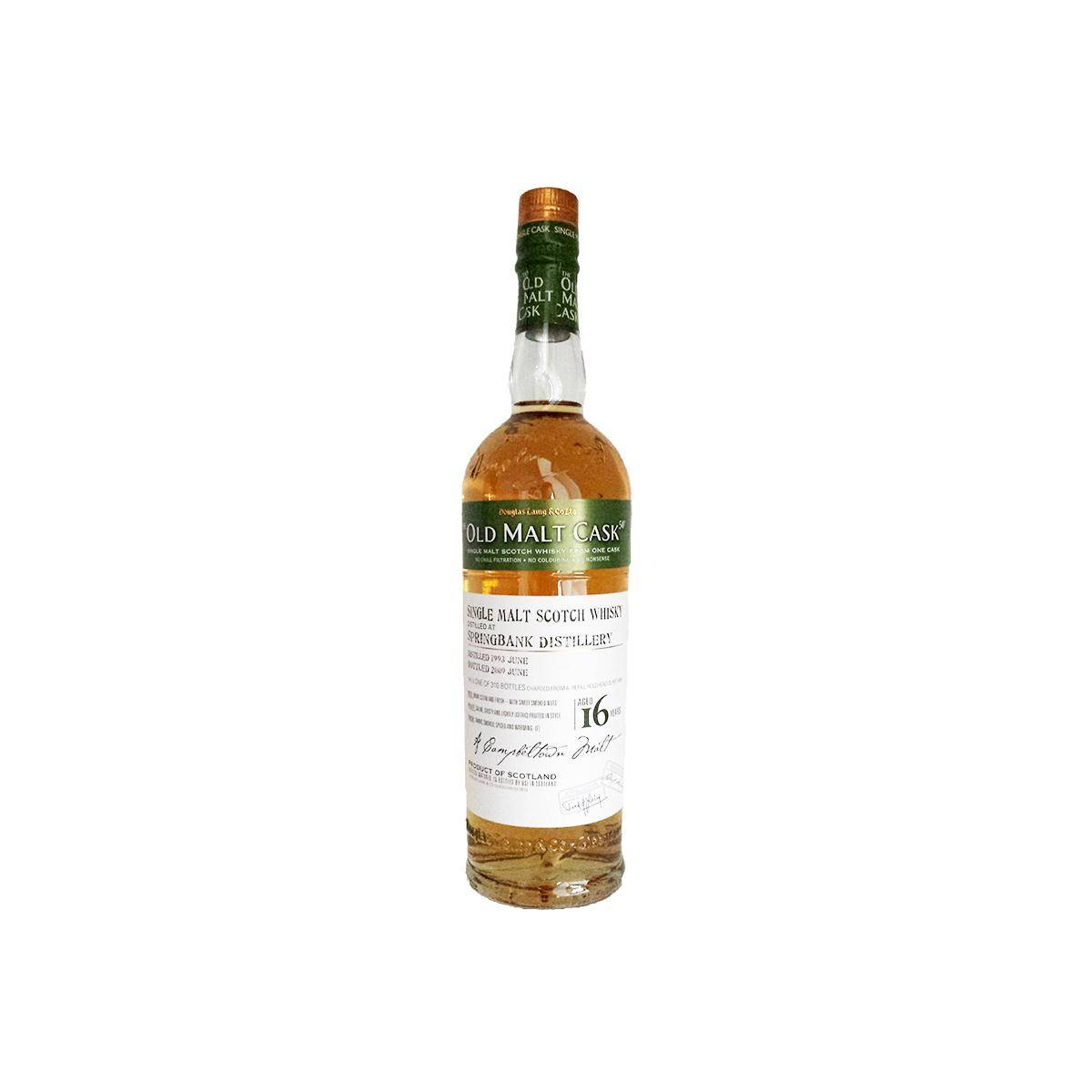 Springbank Old Malt Cask 1993 16 Years Single Malt Whisky