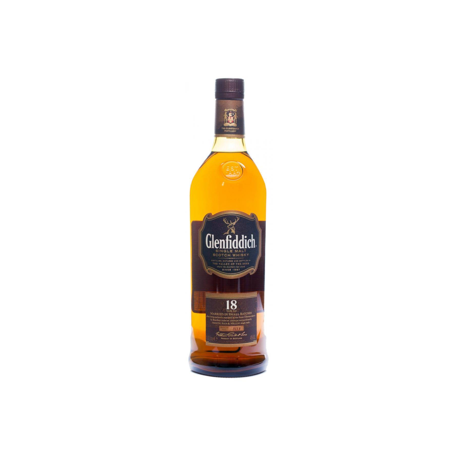 Glenfiddich 18 Years Single Malt Whisky