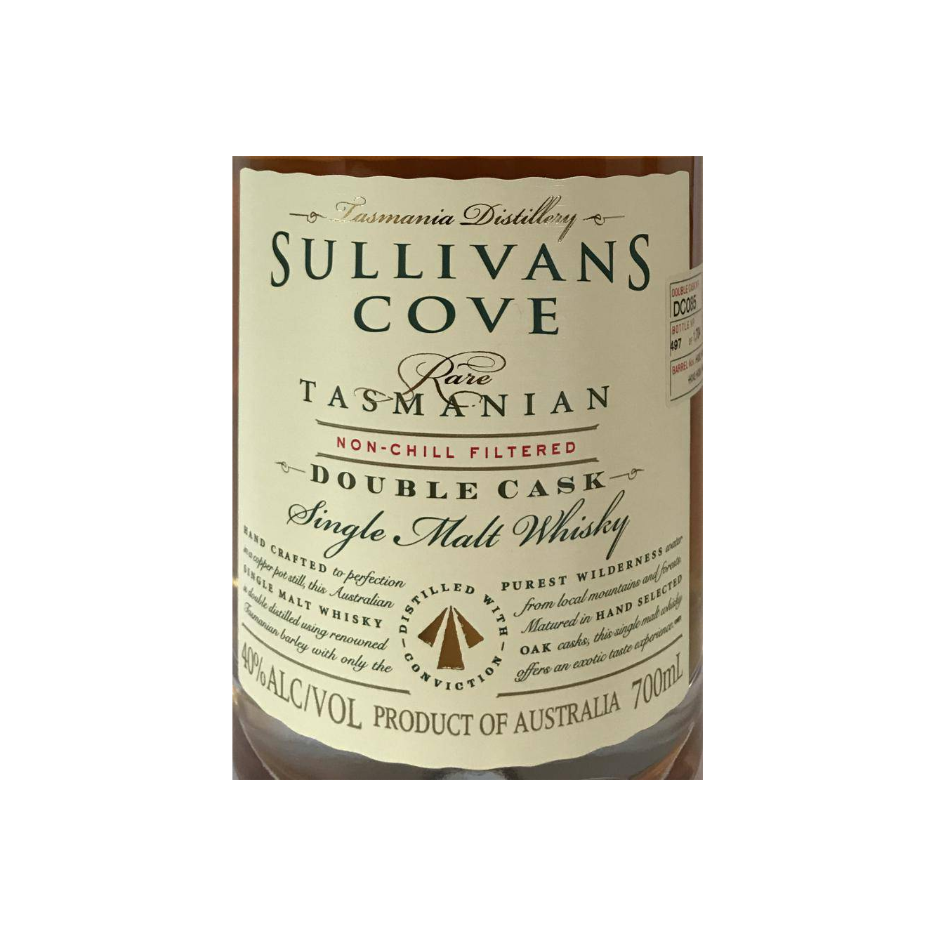 Sullivans Cove 2001 15 Years Single Malt Whisky