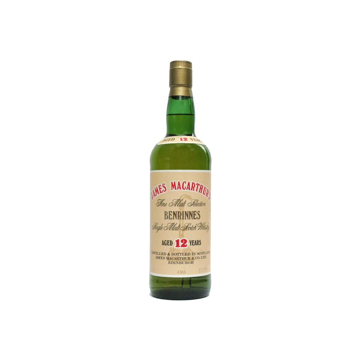 Benrinnes 12 Years Single Malt Whisky