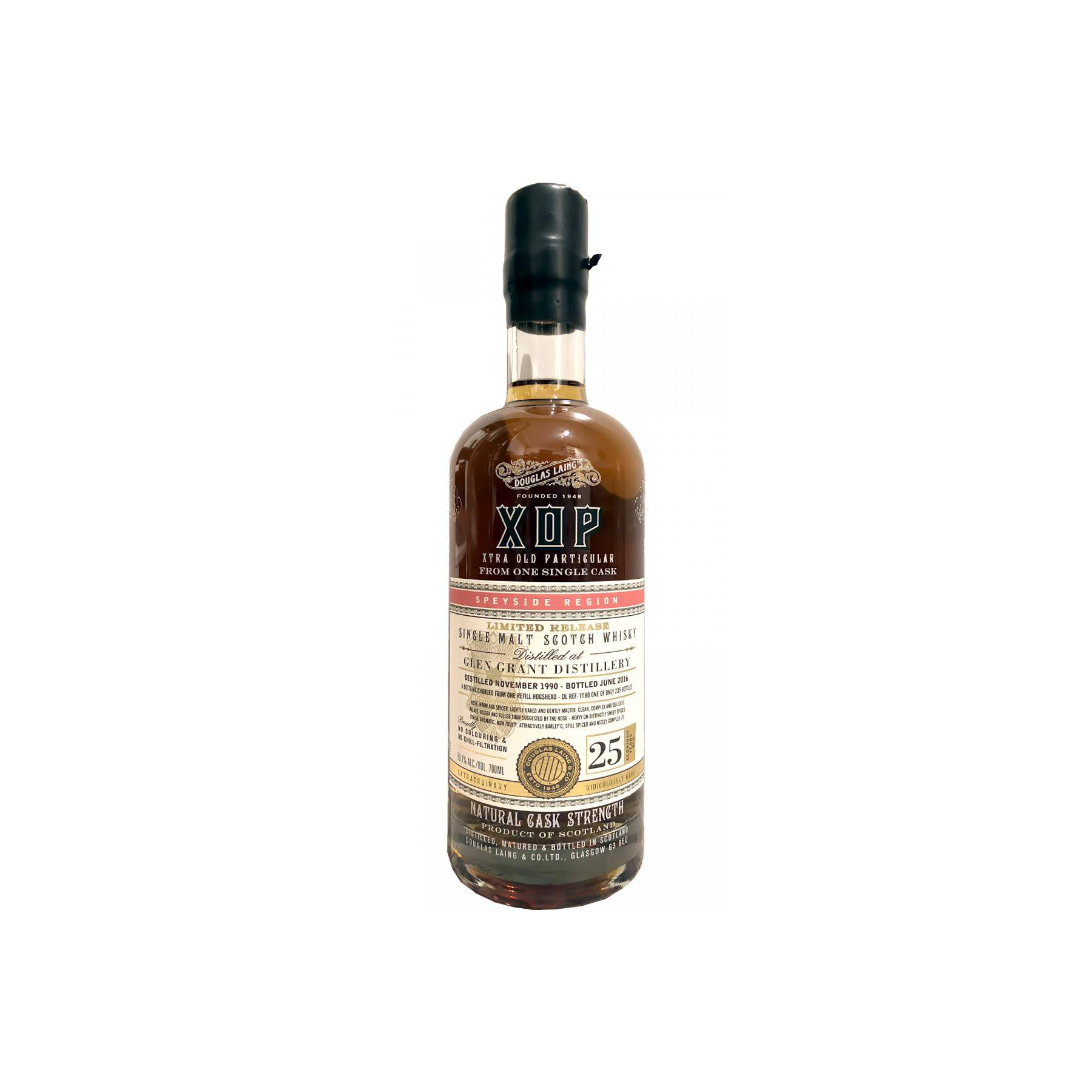 Glen Grant 1990 25 Years Single Malt Whisky