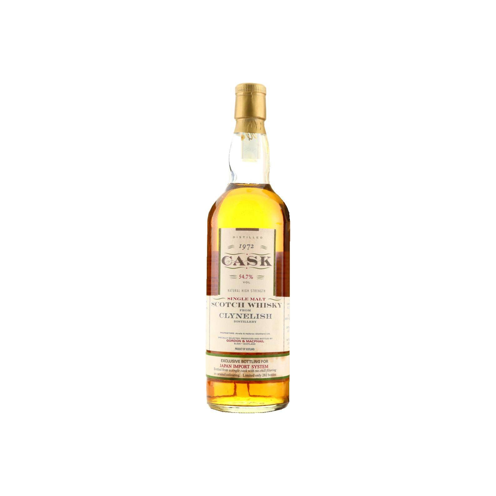 Clynelish 1972 29 Years Single Malt Whisky