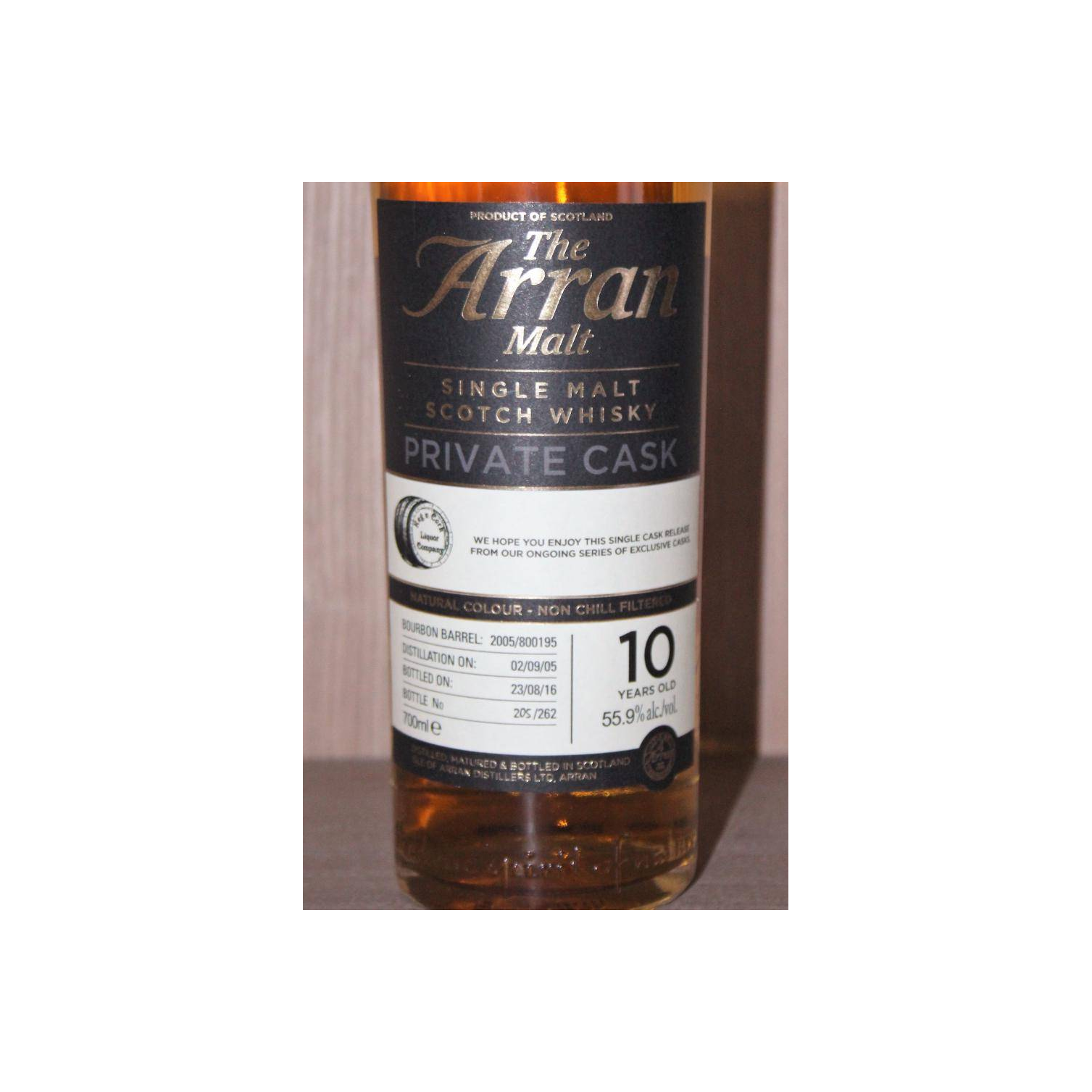 Arran Private Cask 2005 10 Years Single Malt Whisky 2