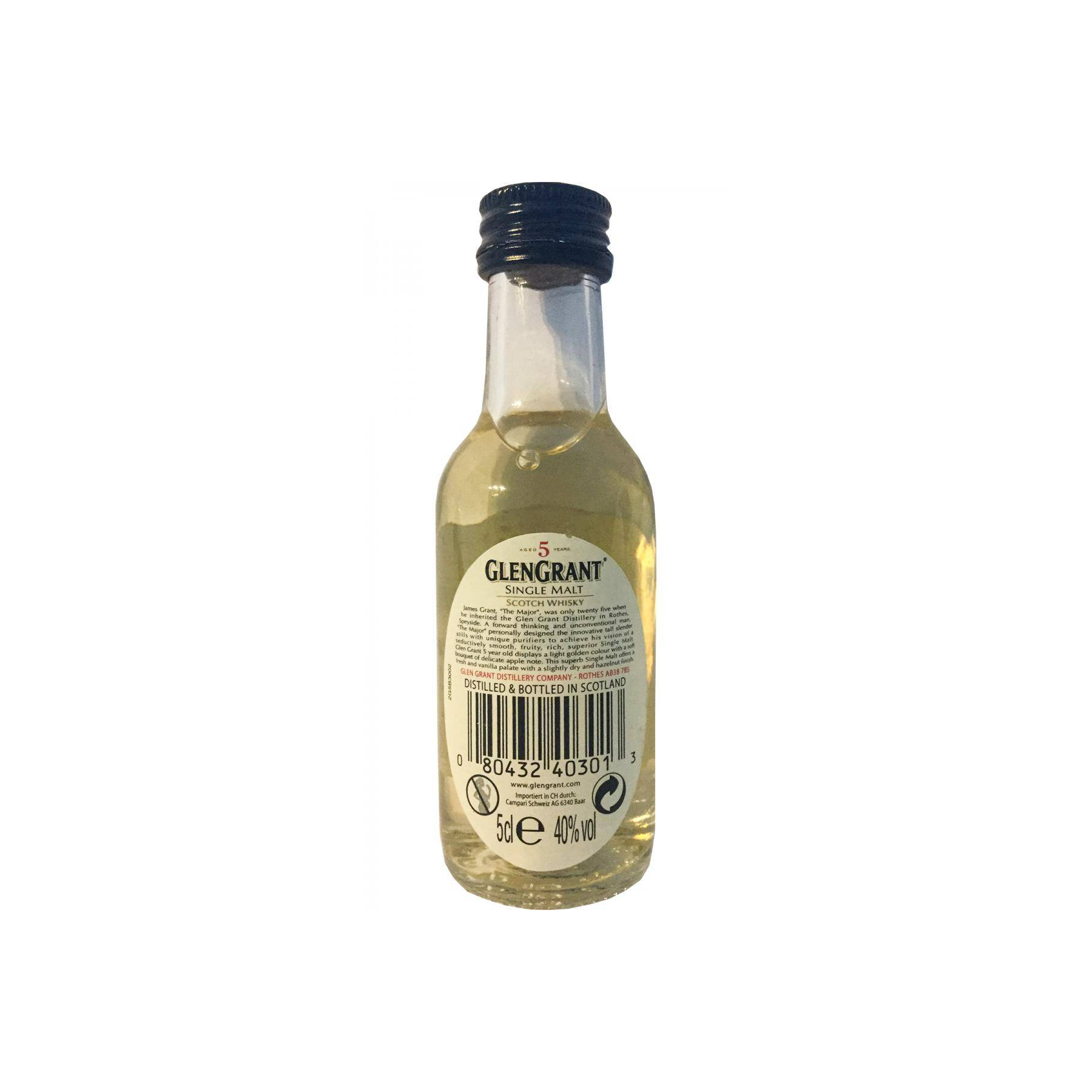 Glen Grant 5 Years Single Malt Whisky 3