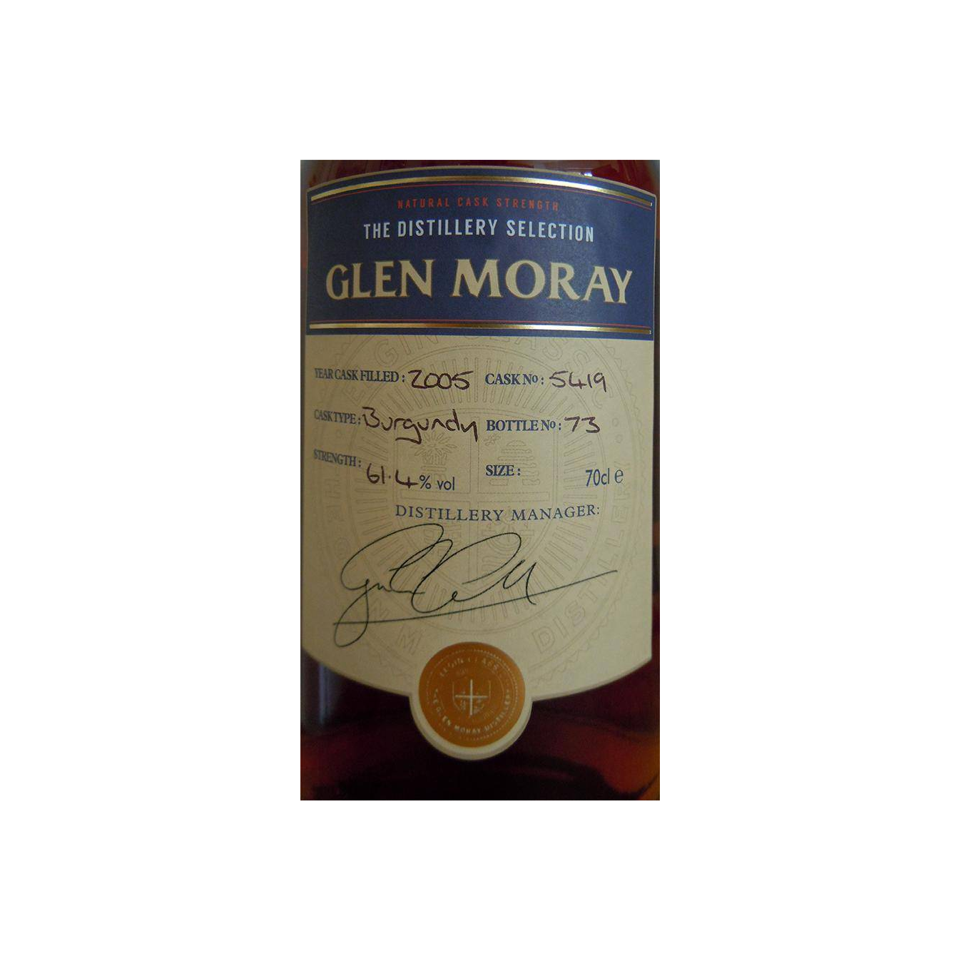 Glen Moray 2005 11 Years Single Malt Whisky 2