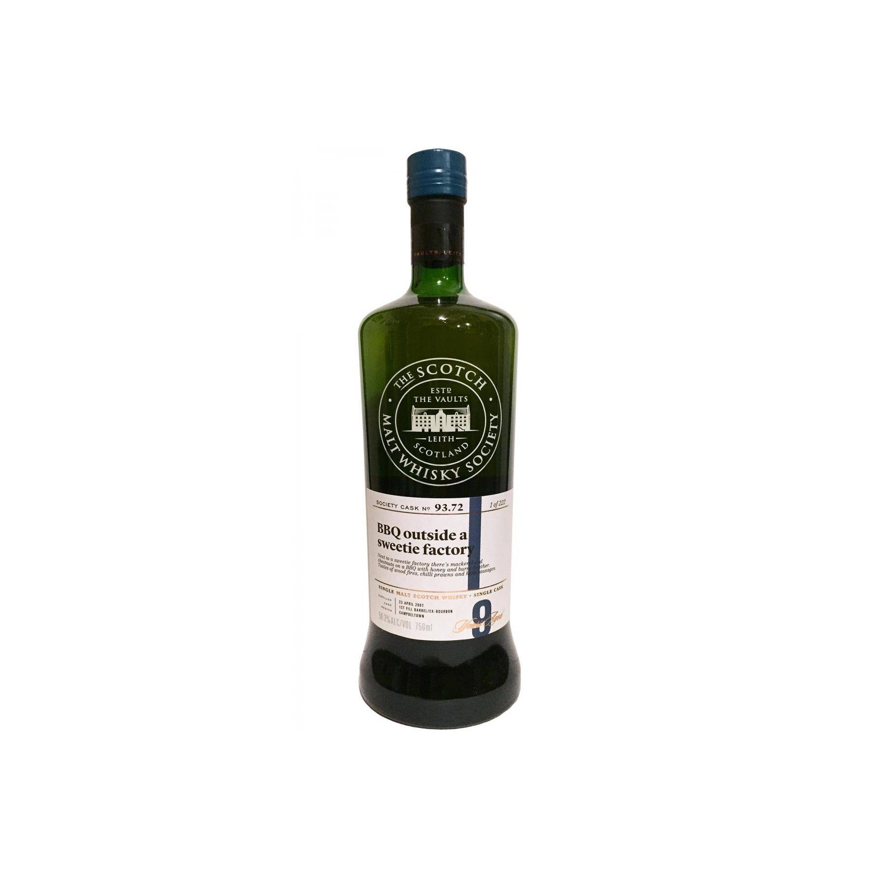 The Scotch Malt Whisky Society 2007 9 Years Single Malt Whisky