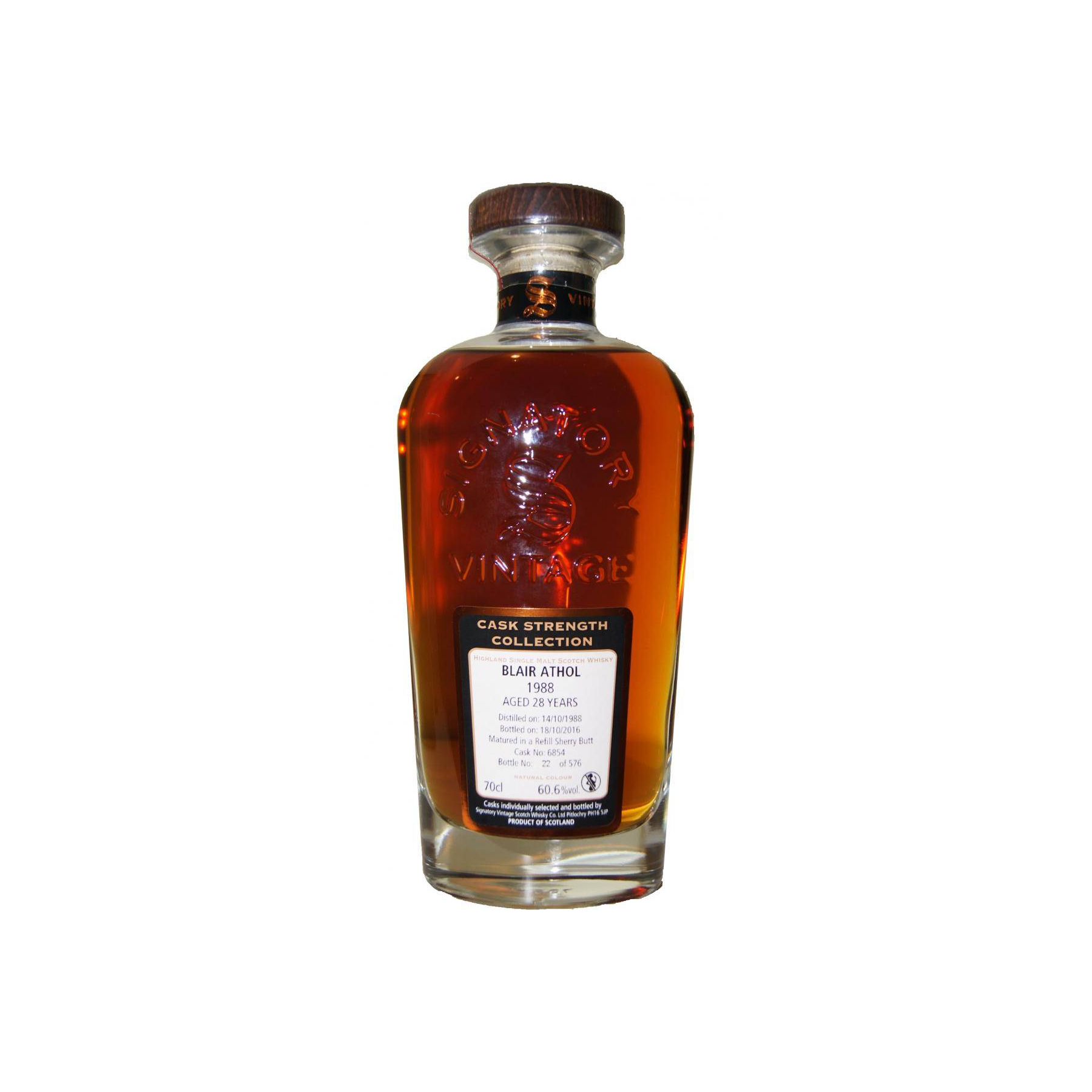 Blair Athol Cask Strength Collection 1988 28 Years Single Malt Whisky
