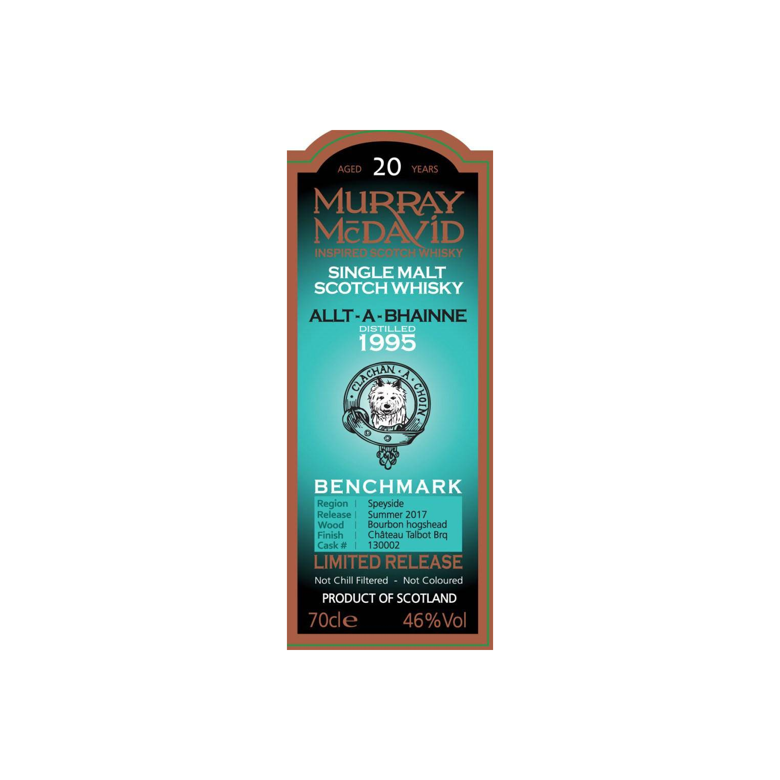 Allt-A-Bhainne 1995 20 Years Single Malt Whisky 2