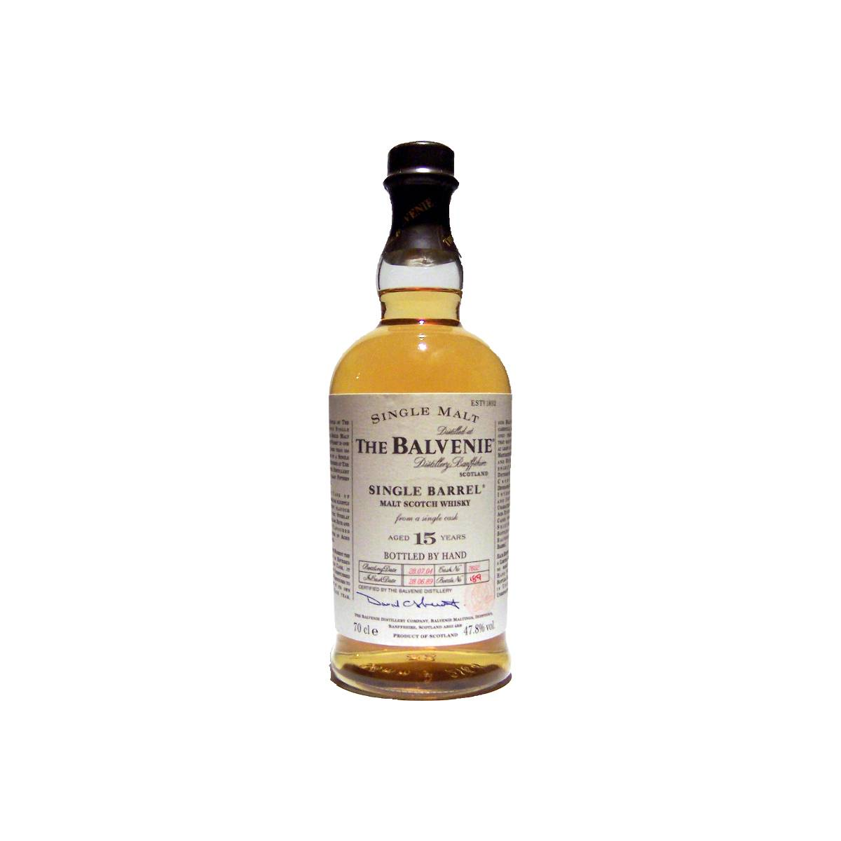 The Balvenie Single Cask 1989 15 Years Single Malt Whisky