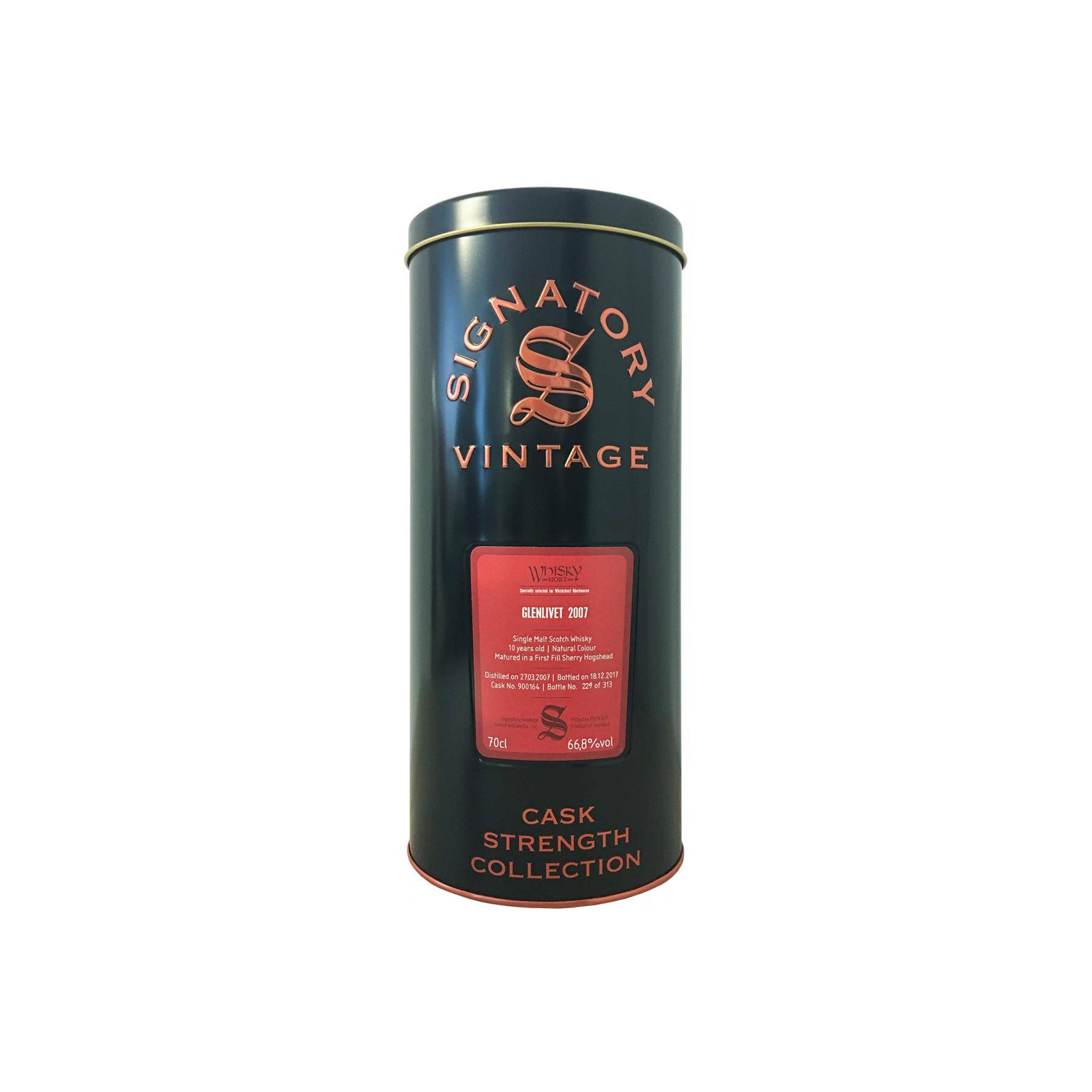 The Glenlivet Cask Strength Collection 2007 10 Years Single Malt Whisky 2