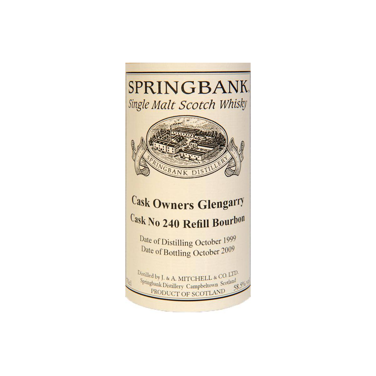 Springbank 1999 10 Years Single Malt Whisky 2
