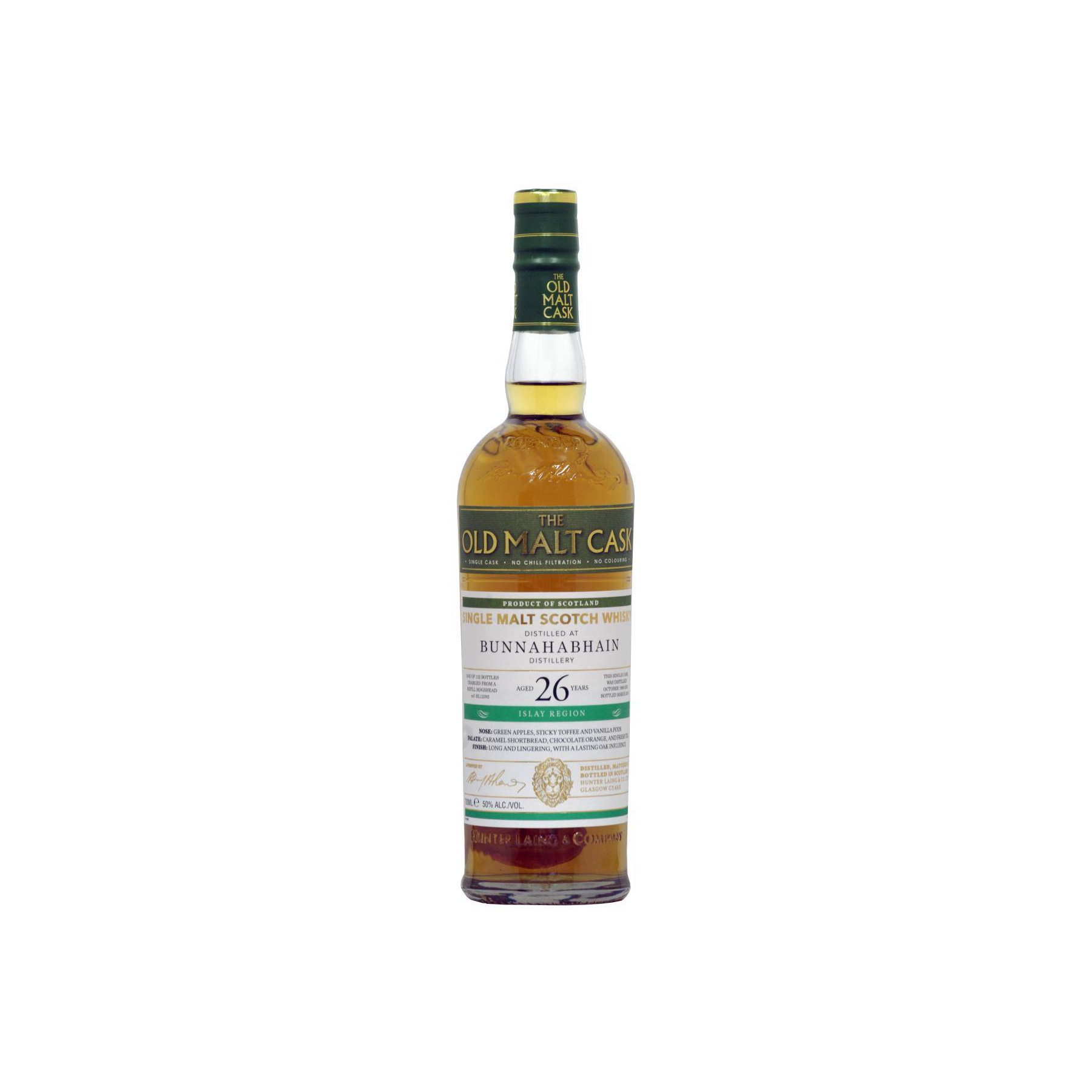 Bunnahabhain Old Malt Cask 1989 26 Years Single Malt Whisky