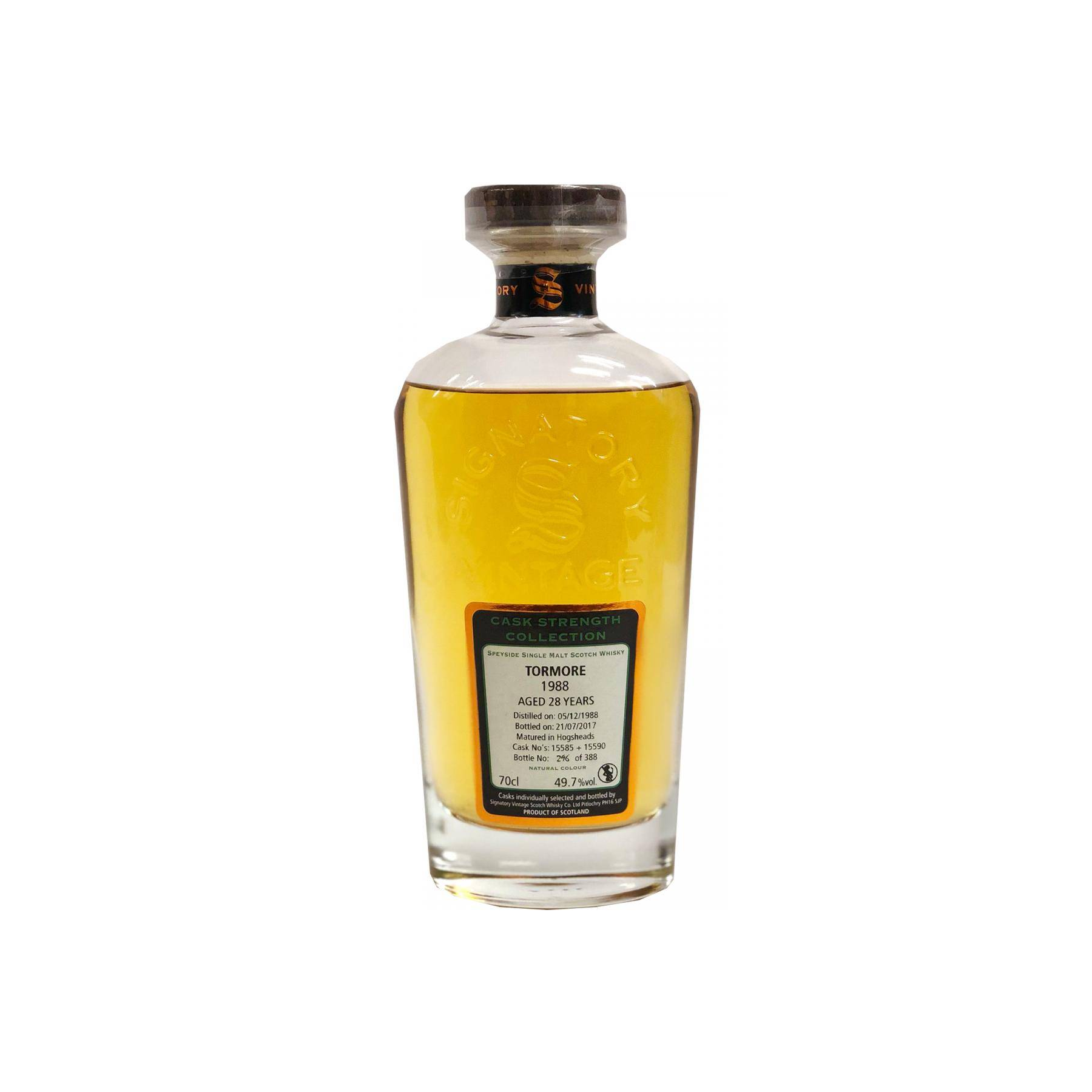 Tormore Cask Strength Collection 1988 28 Years Single Malt Whisky