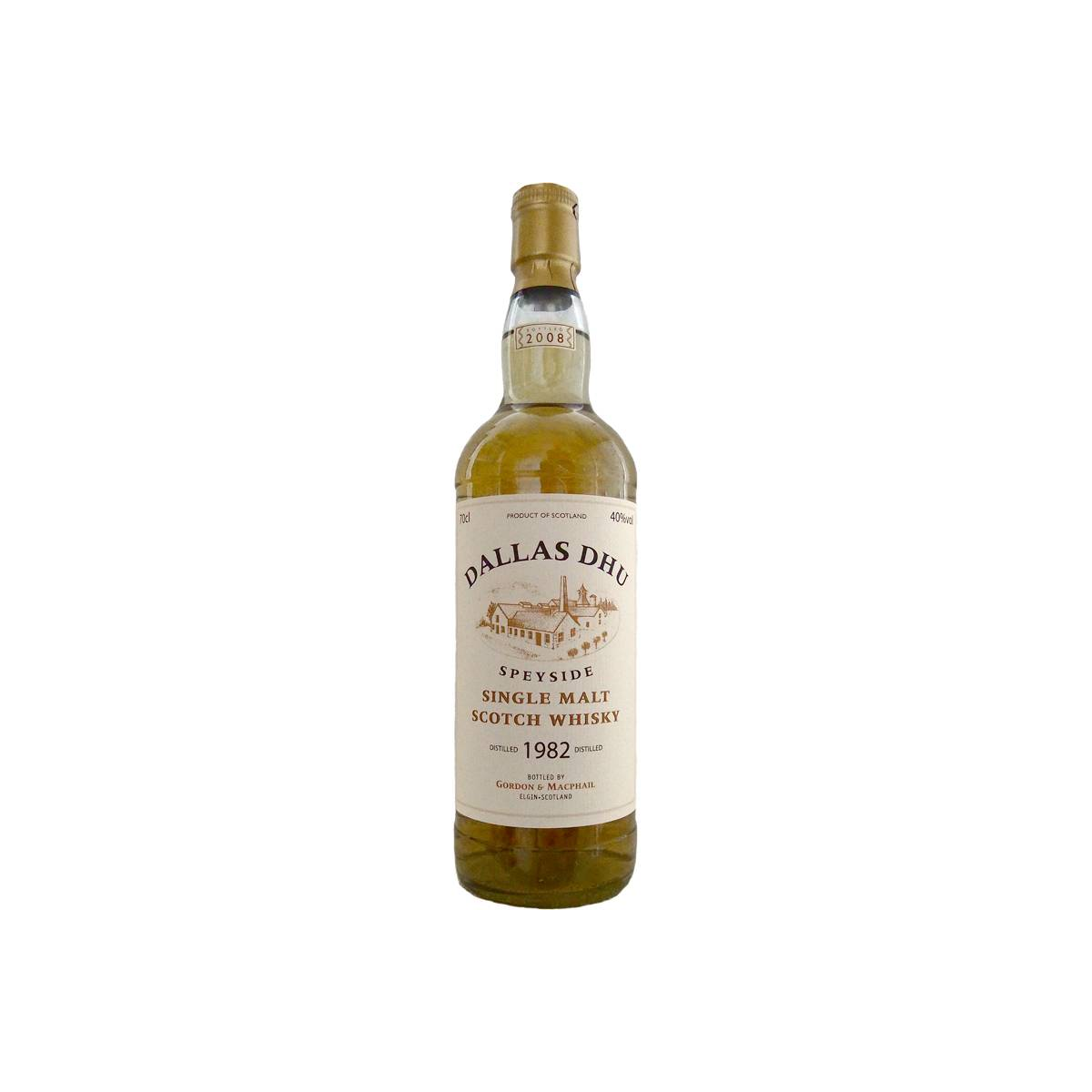 Dallas Dhu Licensed Bottling 1982 24 Years Single Malt Whisky