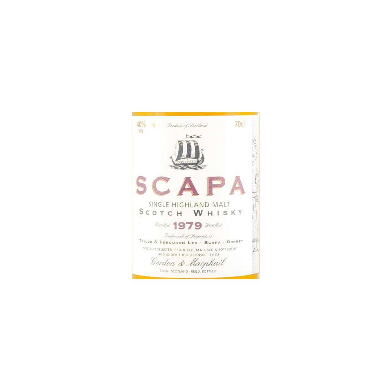 Scapa Licensed Bottling 1979 13 Years Single Malt Whisky 2