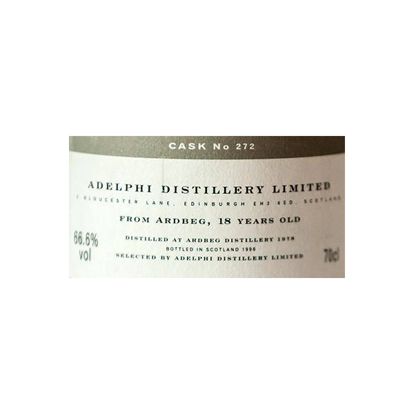 Ardbeg 1978 18 Years Single Malt Whisky 2