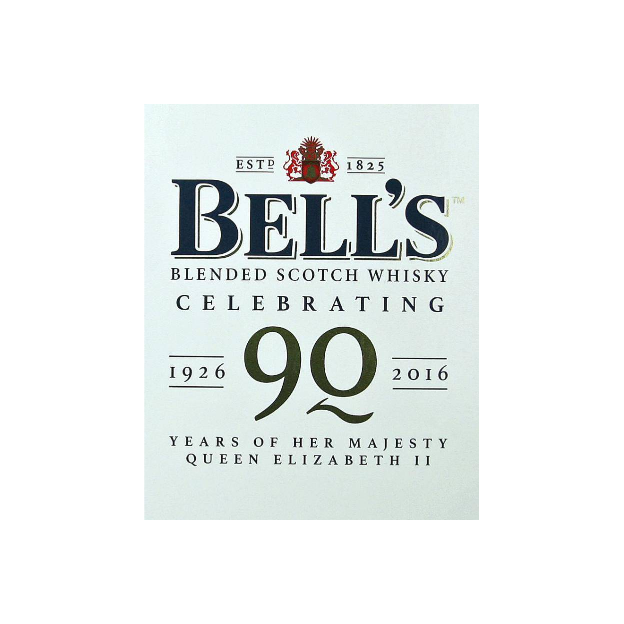 Bell's 90 Years of Her Majesty Queen Elizabeth II 3