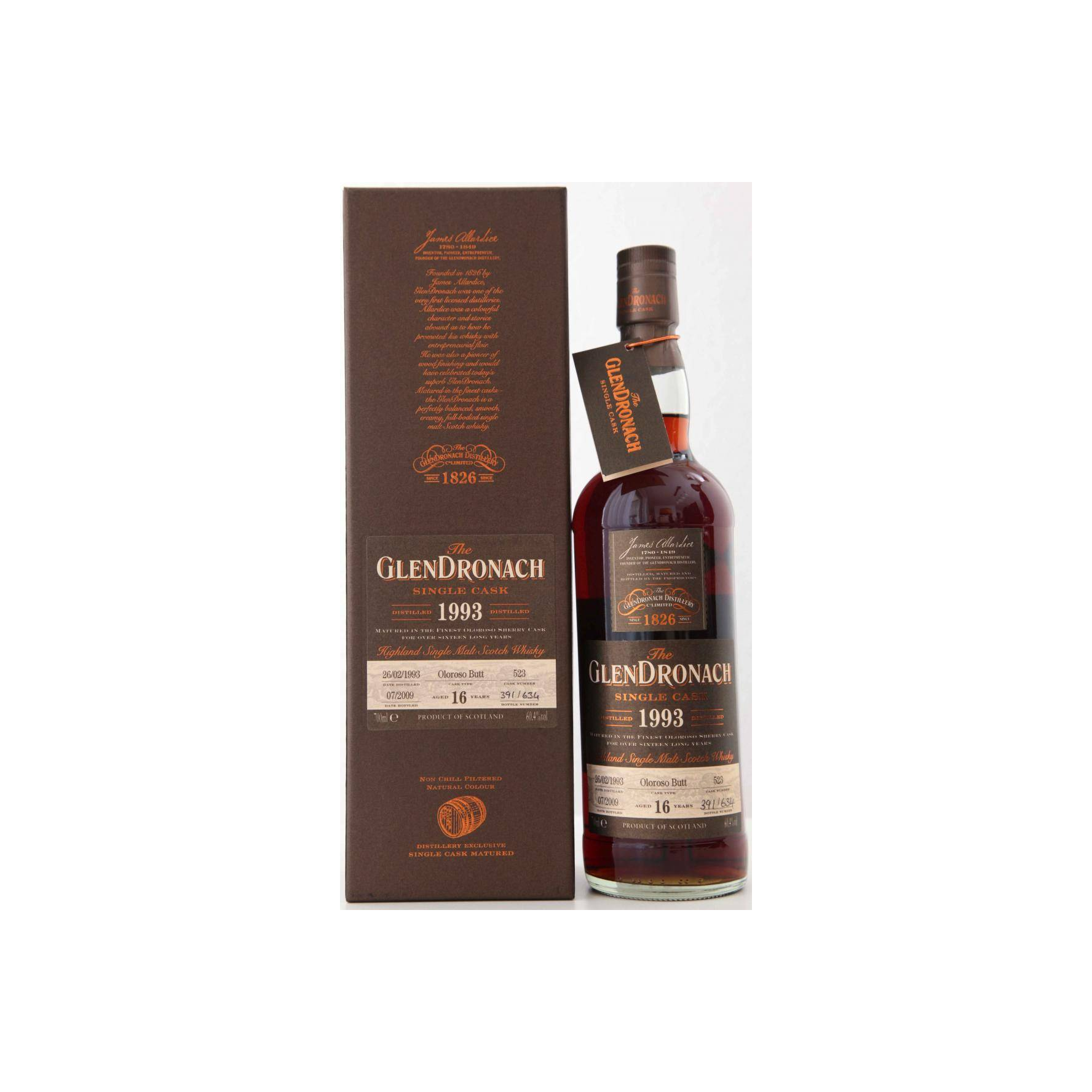 GlenDronach 1993 16 Years Single Malt Whisky 2