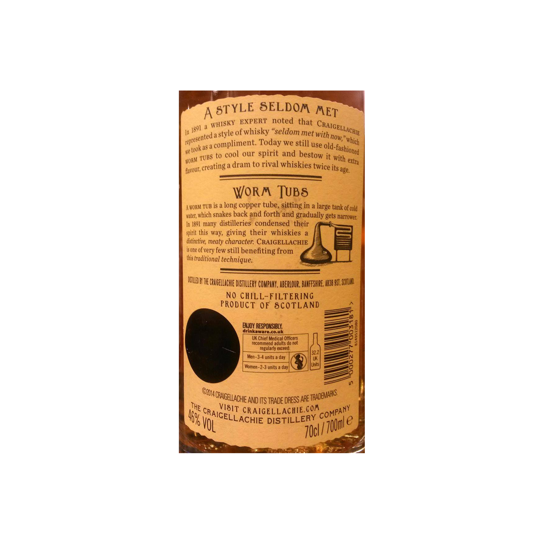 Craigellachie 13 Years Single Malt Whisky 2